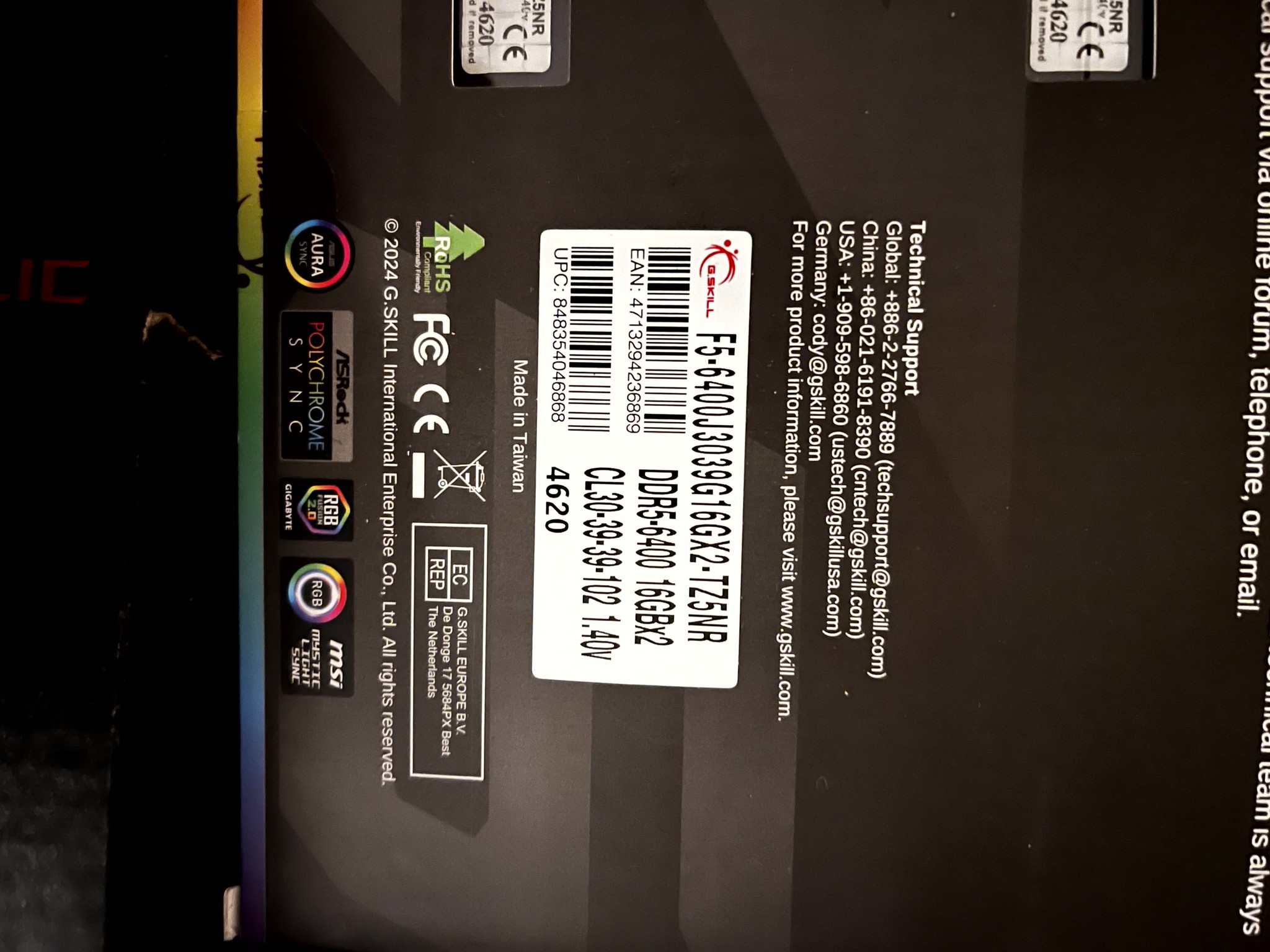 🔥Ryzen 7 9800X3D🔥 | 32G @6400 | Asus ROG Strix B650E-E motherboard