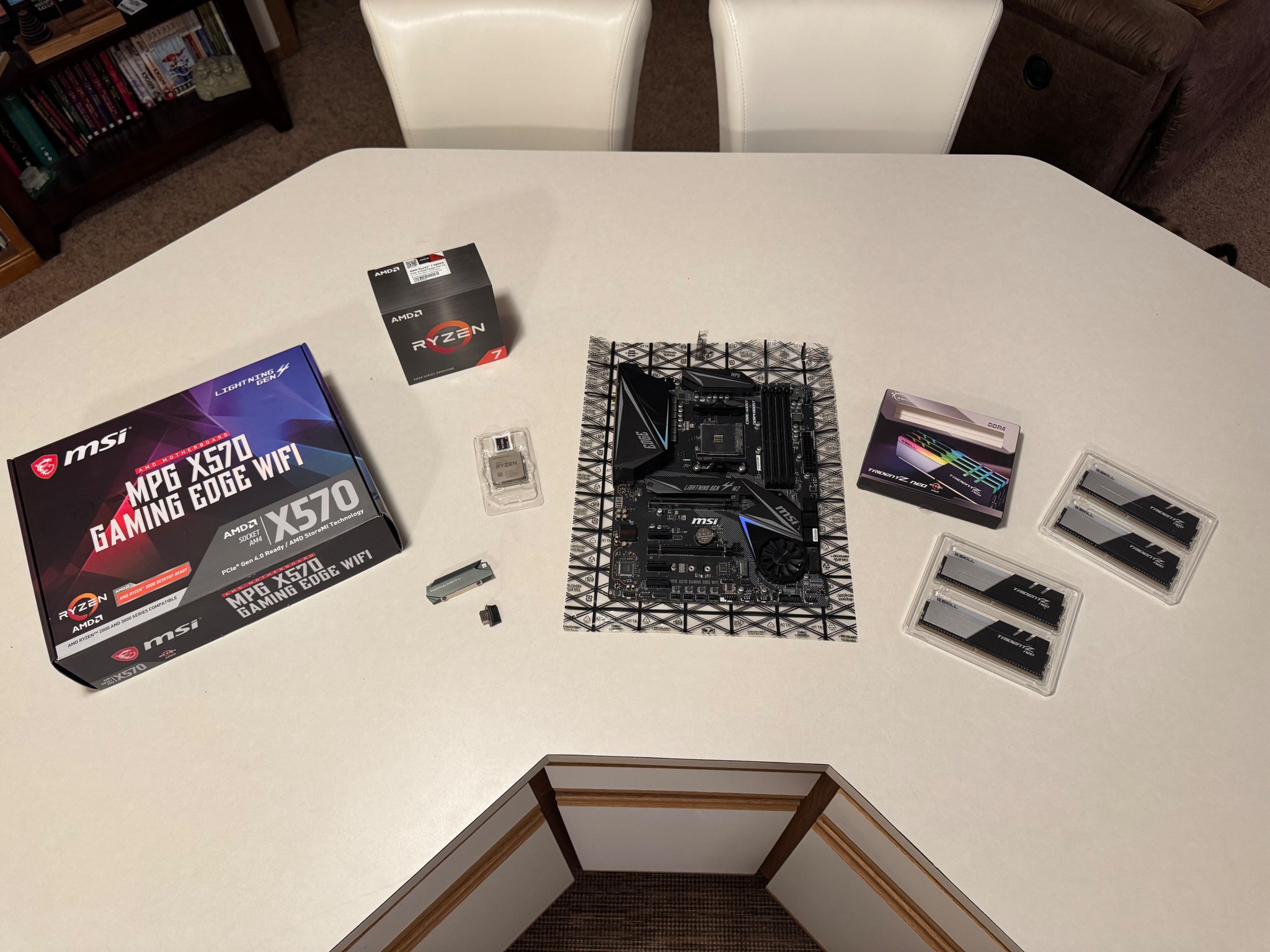 AMD 5800X with MSI X570 Motherboard and 32GB Ram