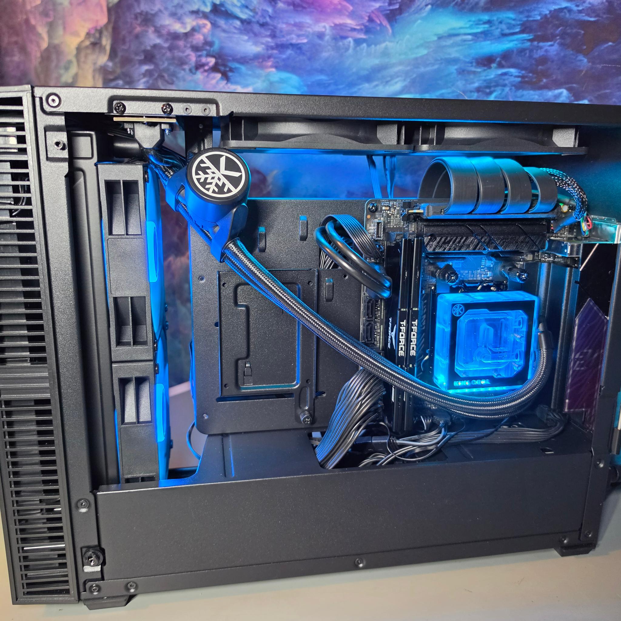 Gigabyte RX 9060 XT 16gb + Ryzen 9600x ITX PC Build #91