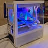 Beautiful White RGB 4060+7700X PC 🔥🔥