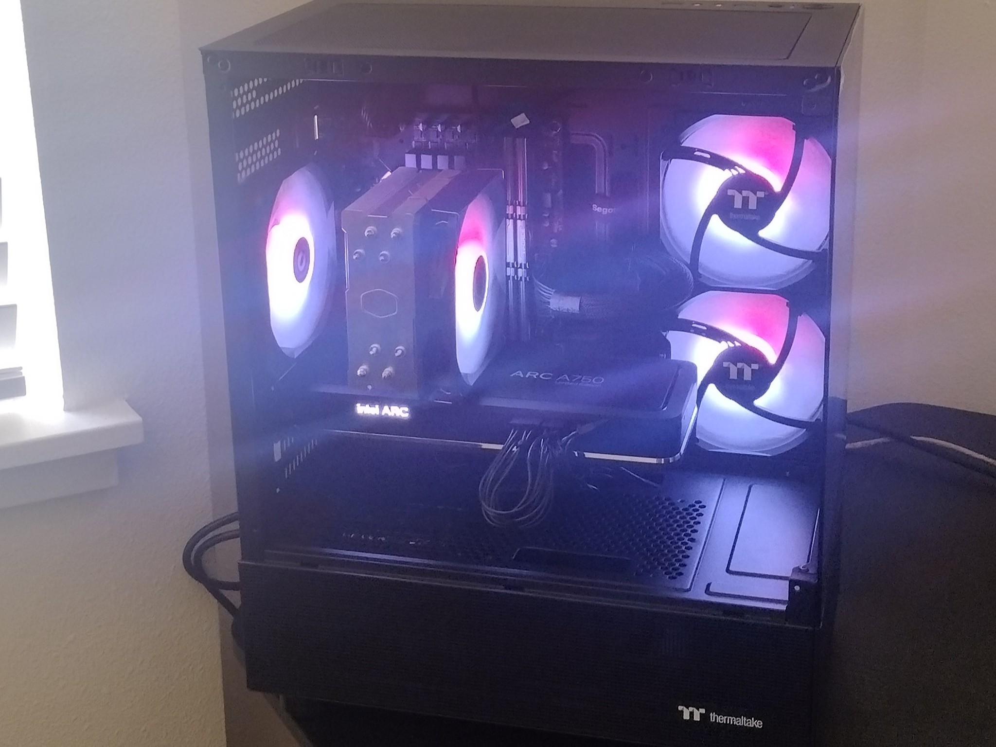 Budget Gaming PC, Limited Edition INTEL ARC A750, Intel i5 12400F, 16 GB RAM, 1 TB, Wifi, Bluetooth