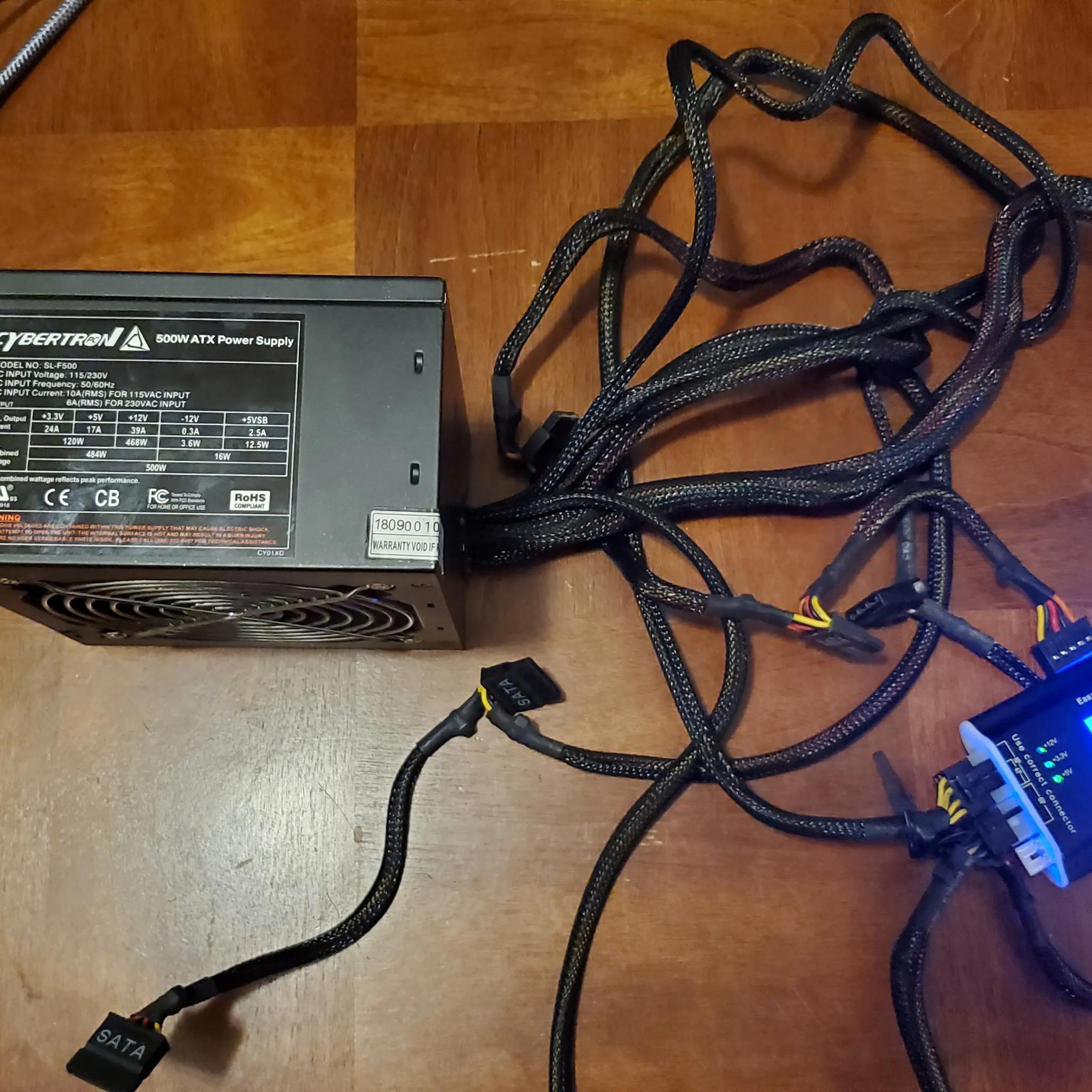 Cybertron 500W ATX Power Supply