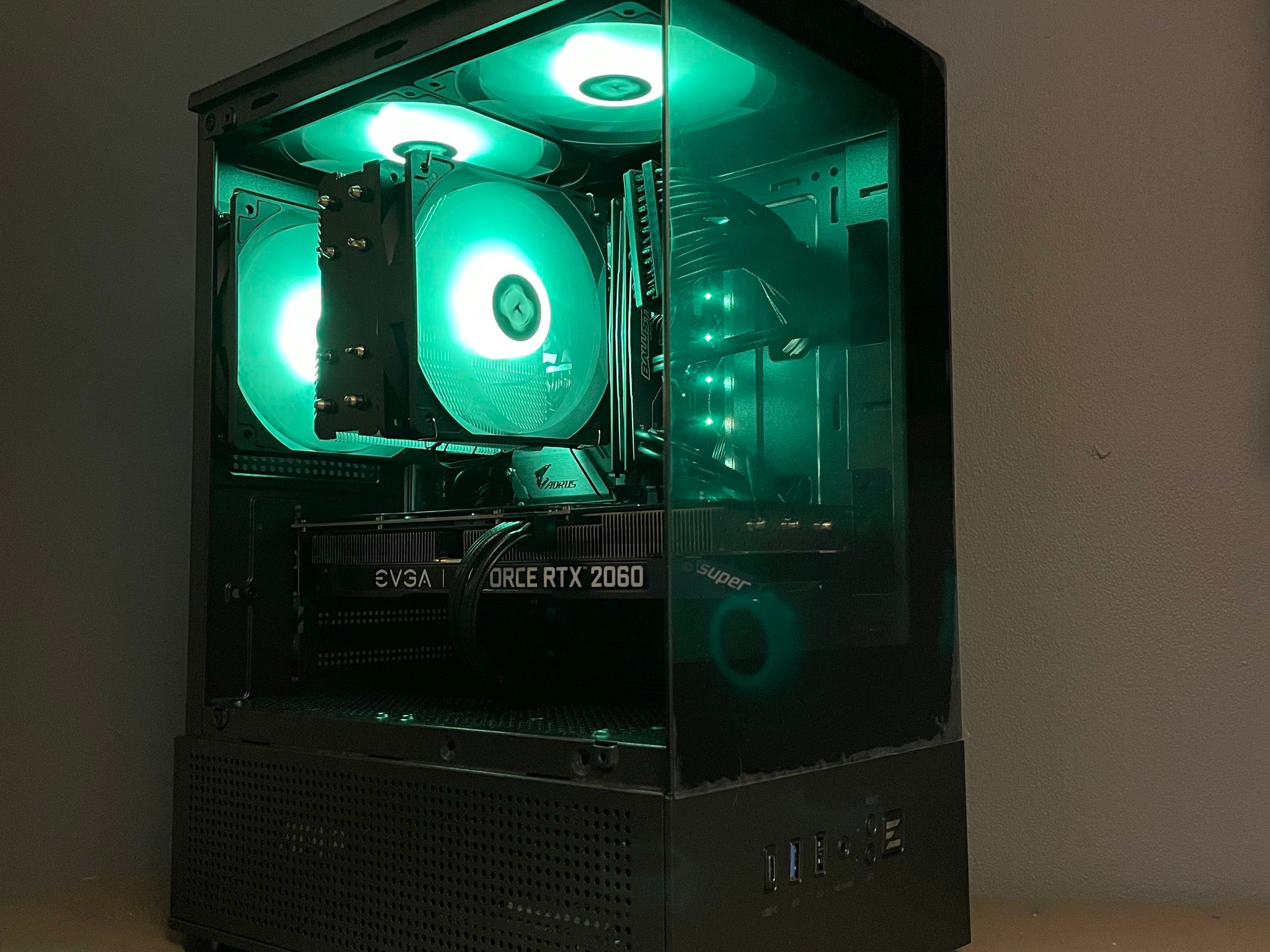RTX 2060 Super Gaming PC | i5-9600K | 16GB RAM | 3TB HDD + 250GB SSD | RGB All-Black