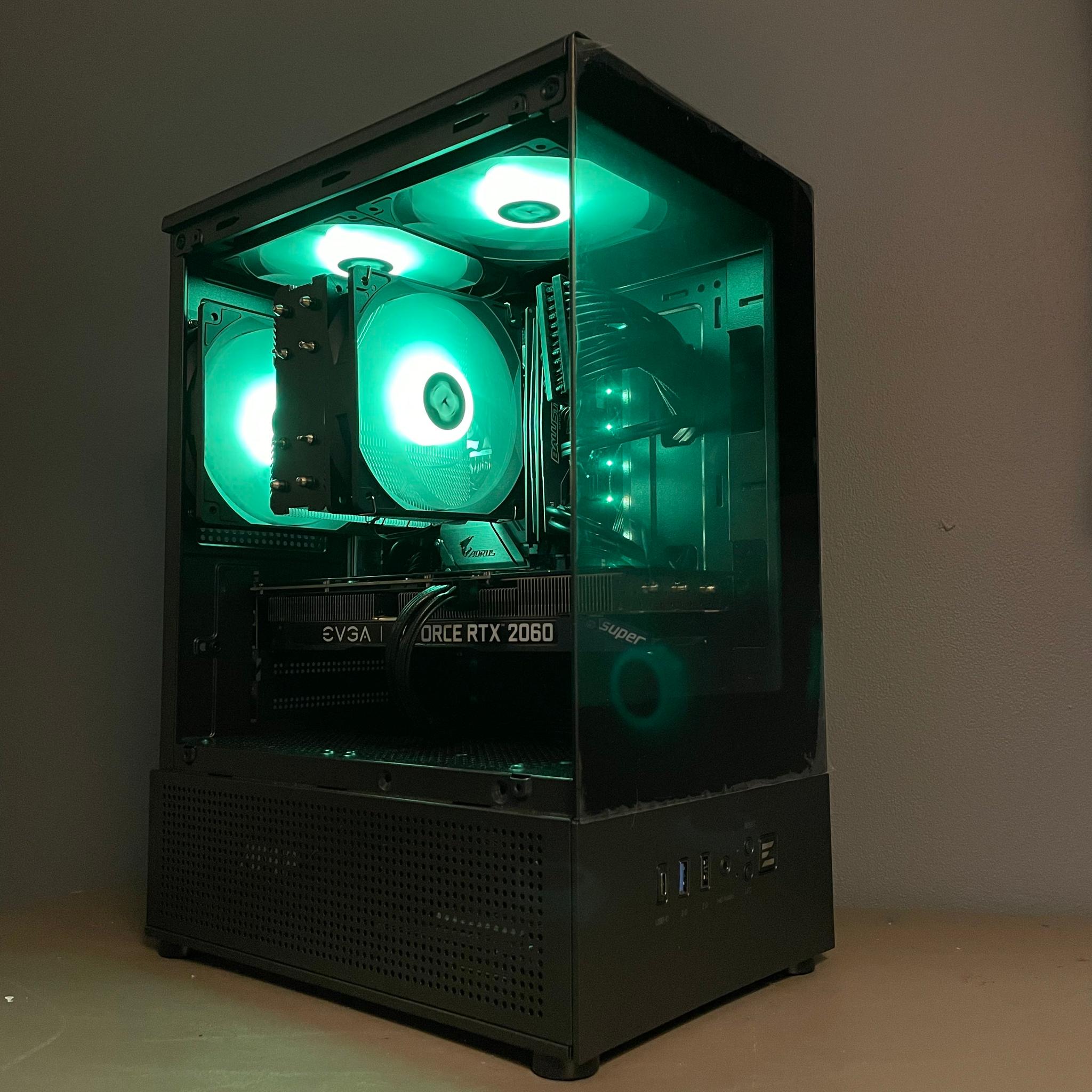 RTX 2060 Super Gaming PC | i5-9600K | 16GB RAM | 3TB HDD + 250GB SSD | RGB All-Black