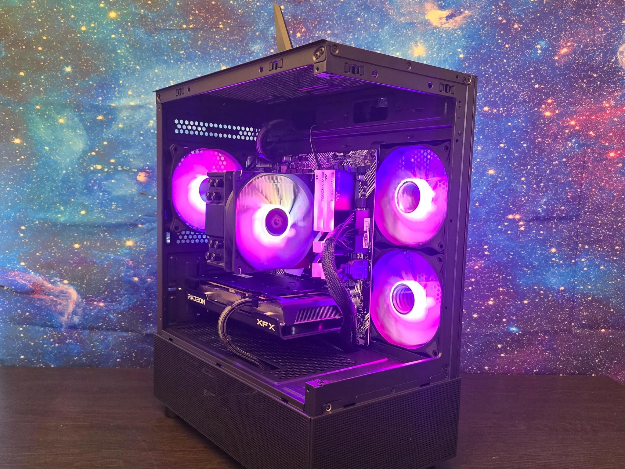 MID LEVEL 1080P PC | RX 6600 8GB | Ryzen 5 5500 | B550M | 16GB DDR4