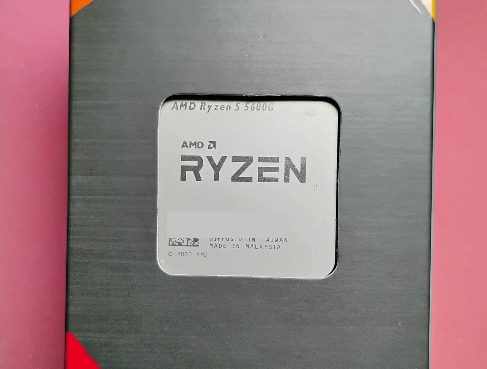 AMD Ryzen 5 5600G Processor - Integrated Graphics - Thoroughly Tested - Very Good - 6C 12T AMD CPU