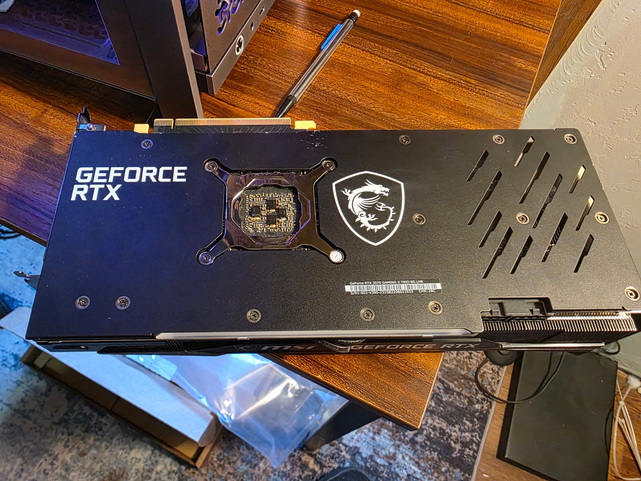 MSI GeForce RTX 3070 Ti GAMING TRIO