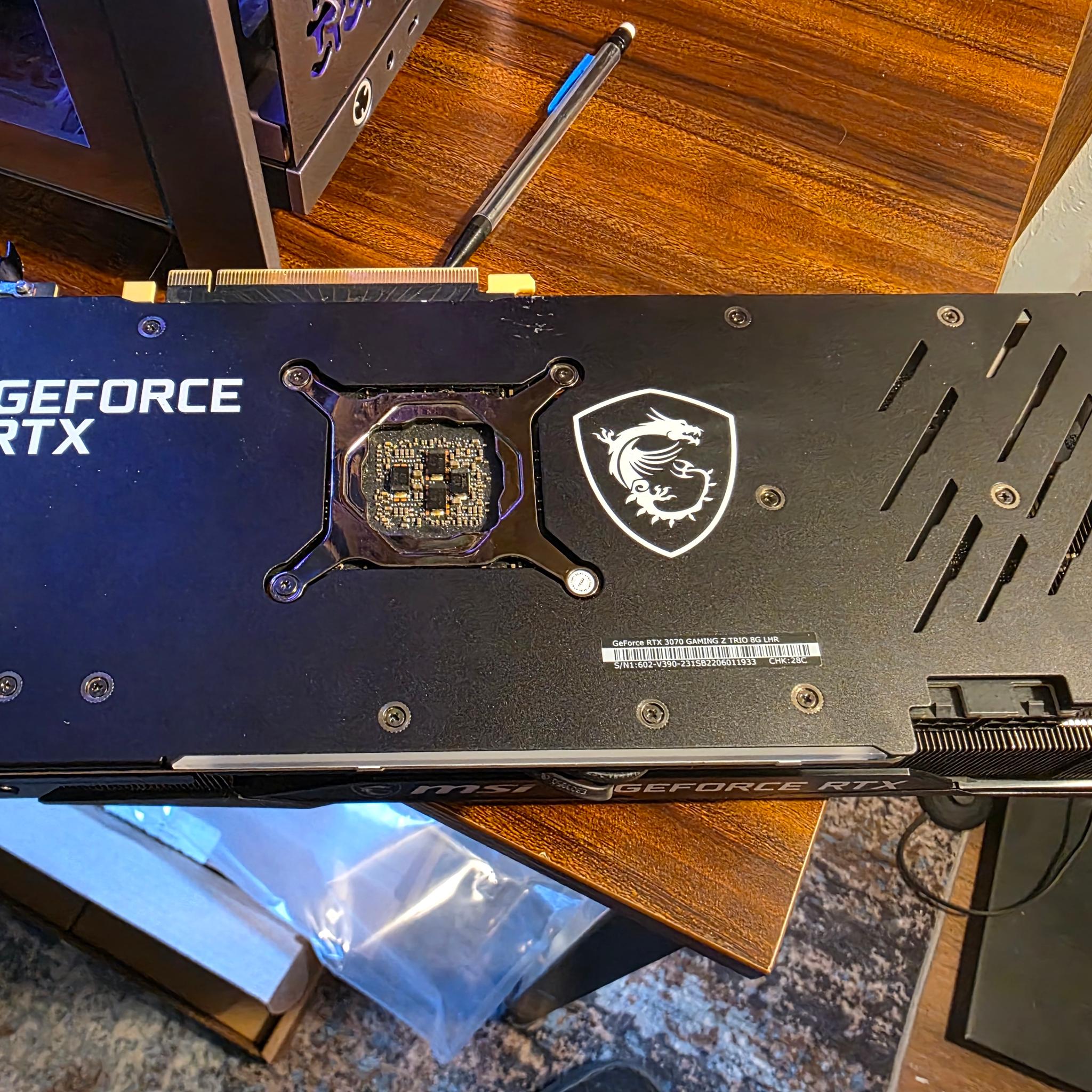 MSI GeForce RTX 3070 Ti GAMING TRIO