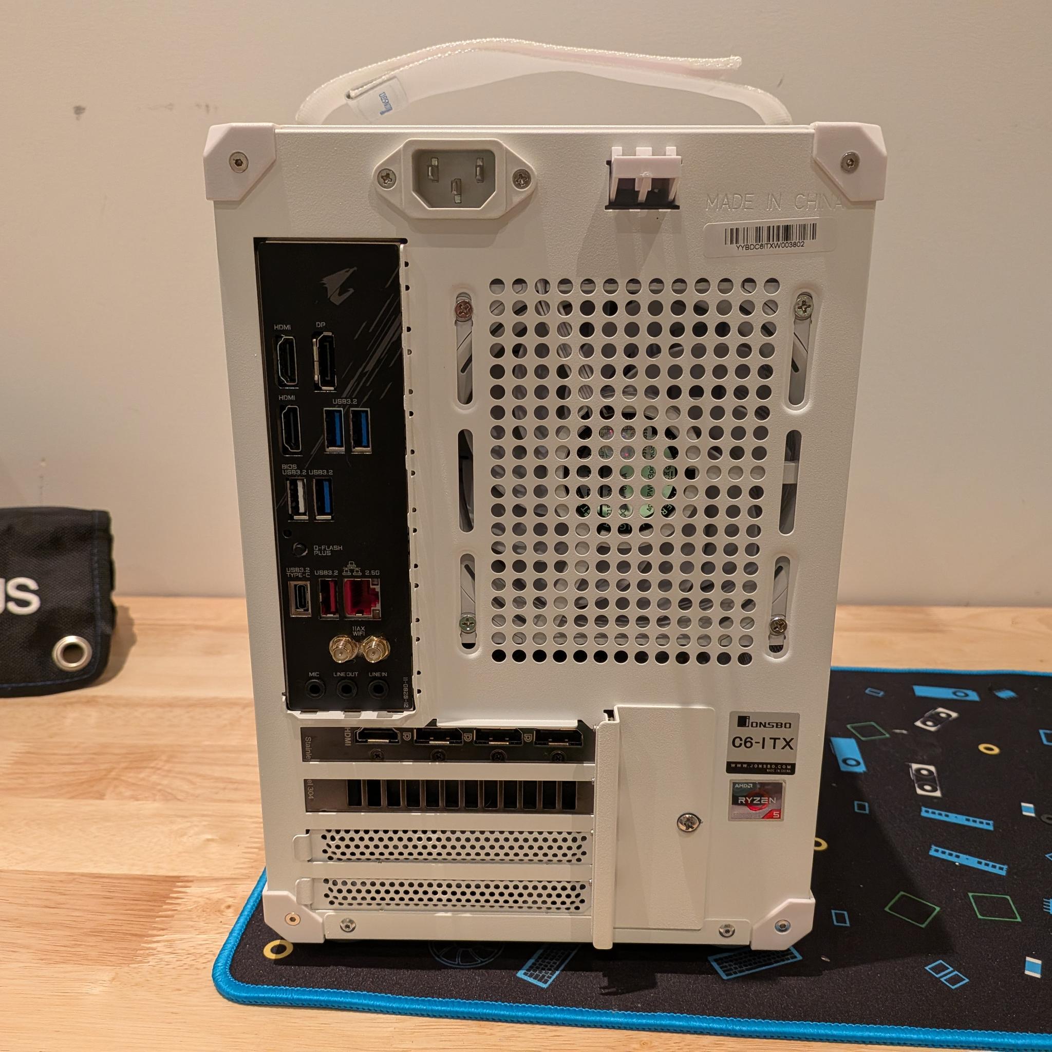 1080p Glacier - RTX 3060 12GB, Ryzen 5 5600X, 32 GB DDR4 RAM, 1 TB Gen 4 NVME, RGB