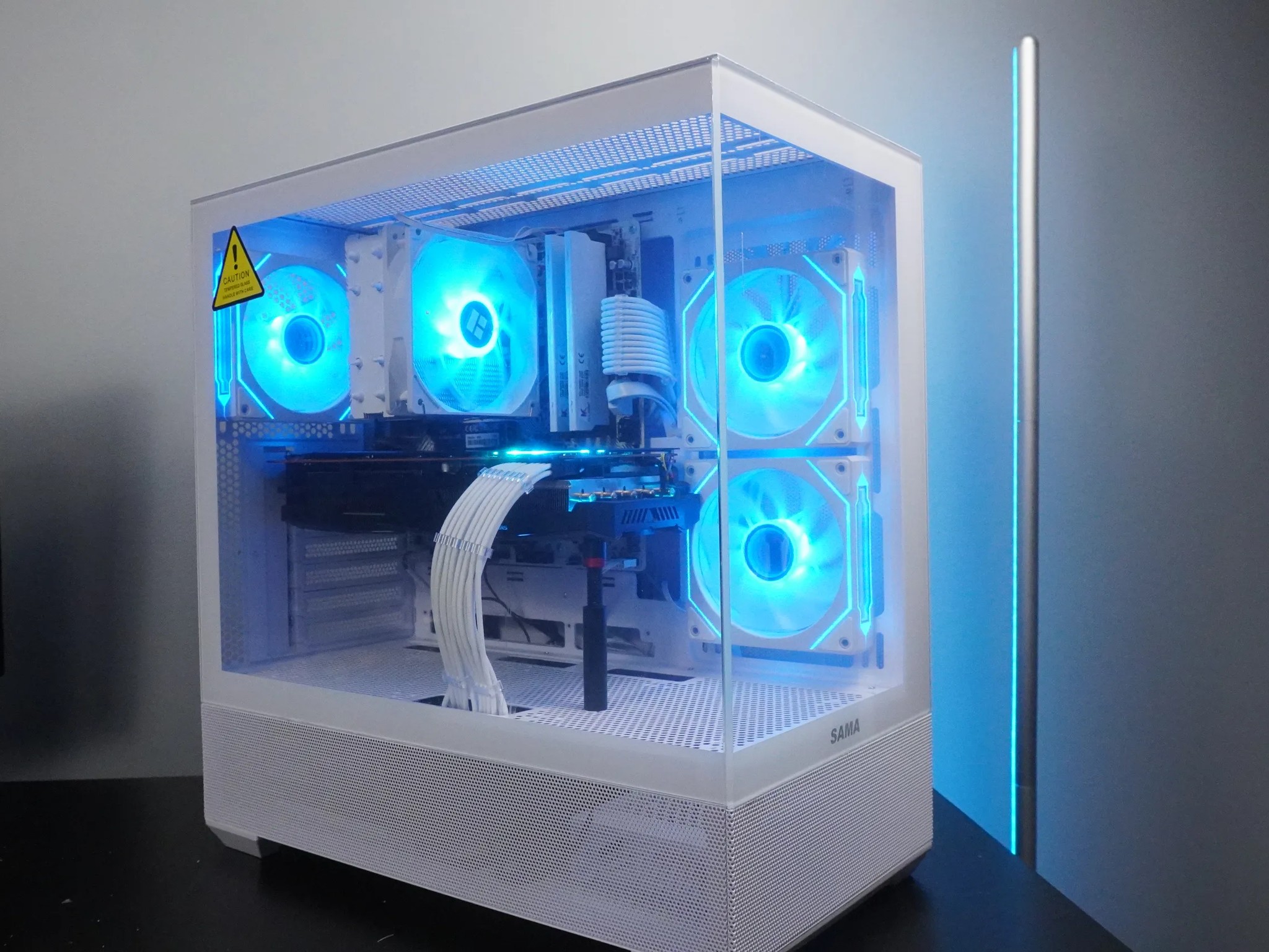 🤍AESTHETIC🤍 1440p/1080p PRICE to PERFORMANCE 💪🧡RX 5700XT 🧡Ryzen 5 5600 | 1TB NVME | 32GB | WIFI