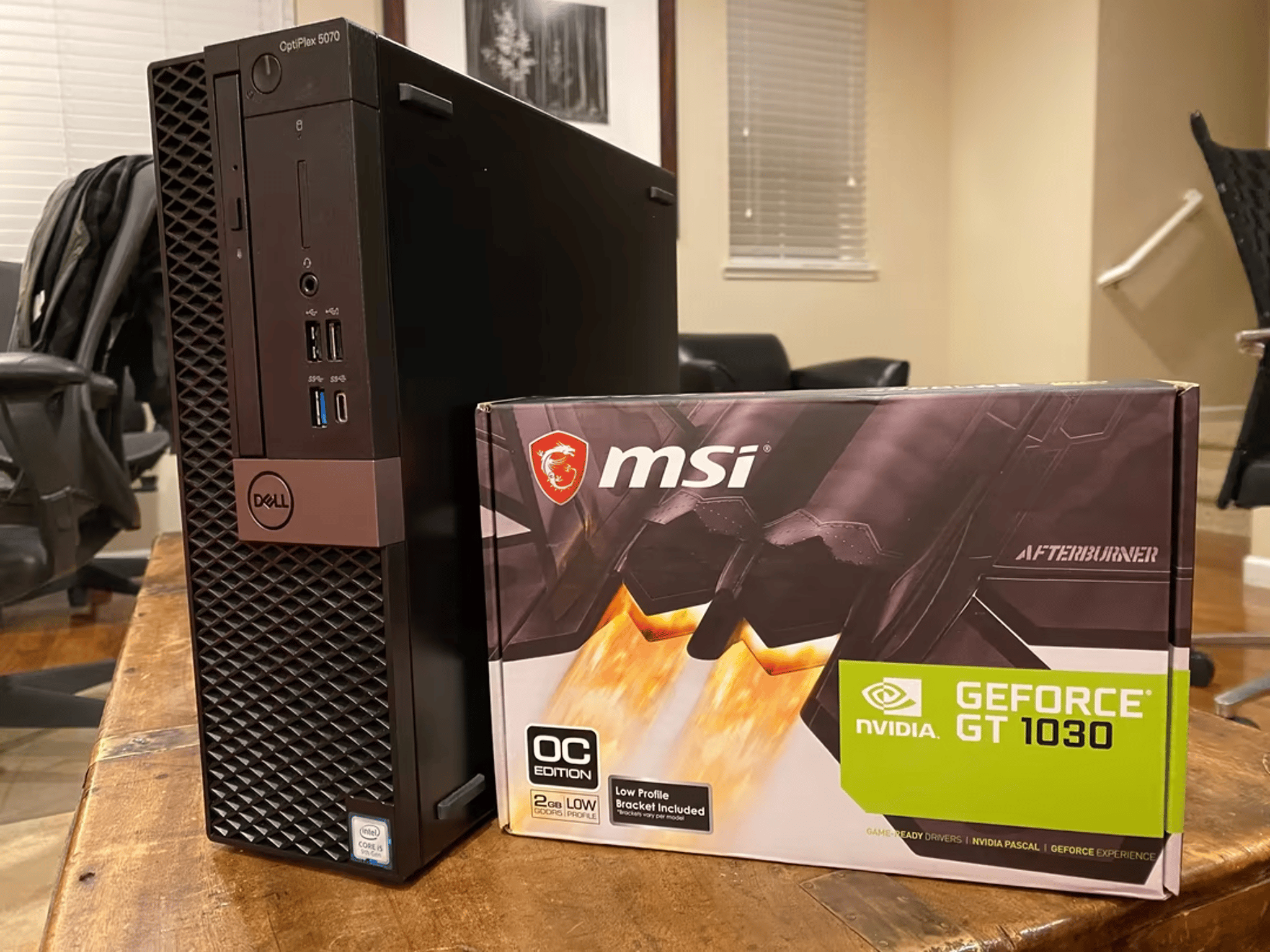 “Howard Jr.” Dell Optiplex 5070 - Intel i5-9500 - 16GB RAM - 512GB NVMe SSD - GT 1030