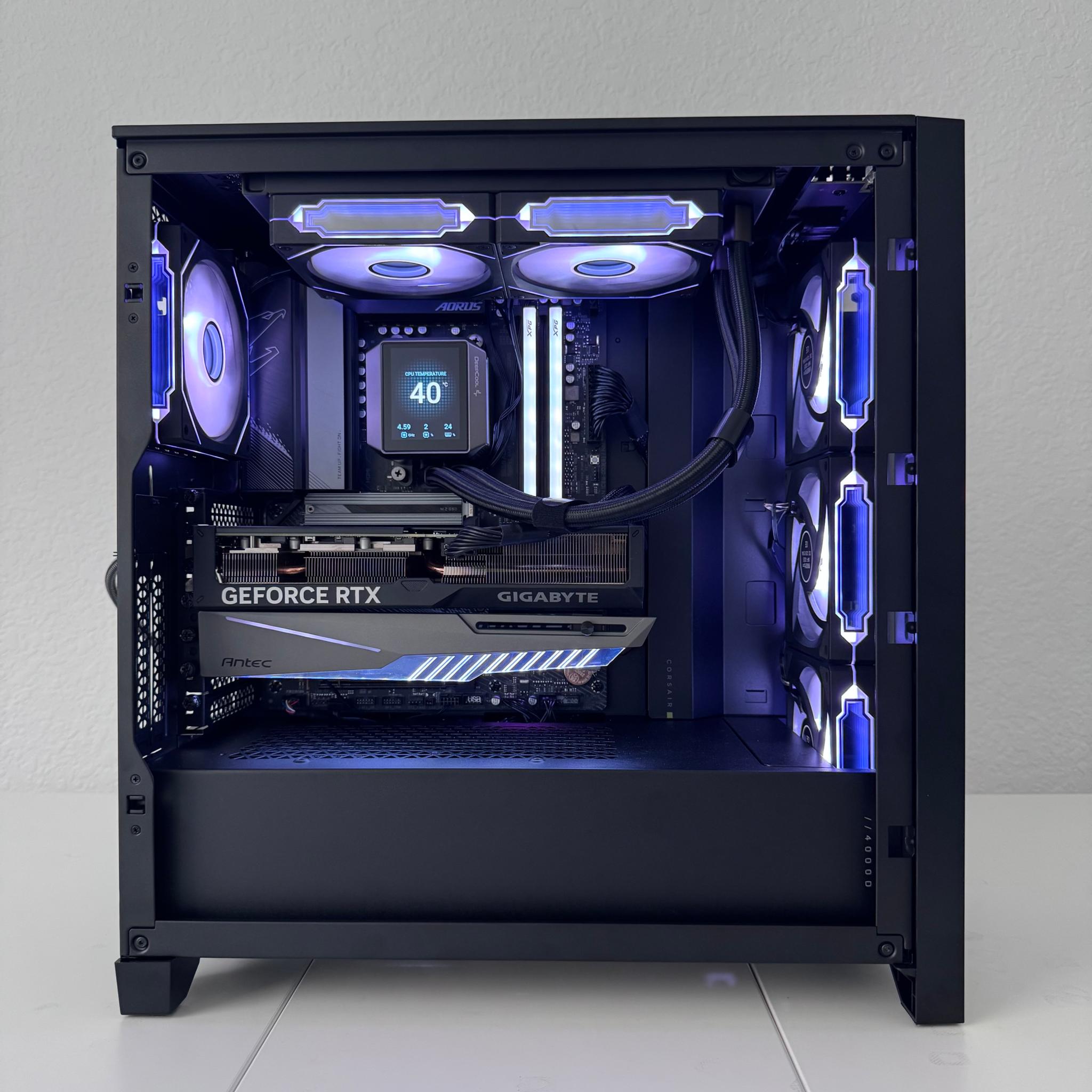 🔷 High-End 1440p/4K Gaming PC AMD Ryzen 5 7500F NVIDIA 4070 SUPER 32GB DDR5-6000 2TB NVMe