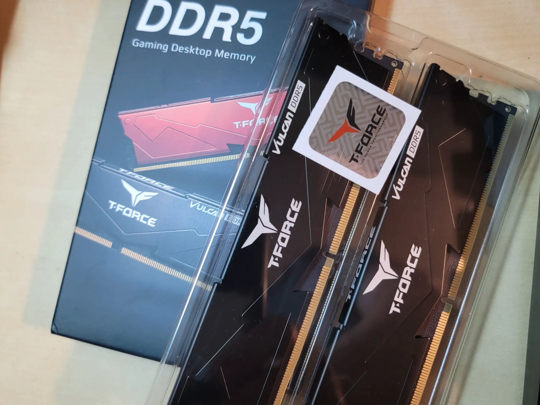 DDR5 2x8gb TEAMGROUP Vulcan