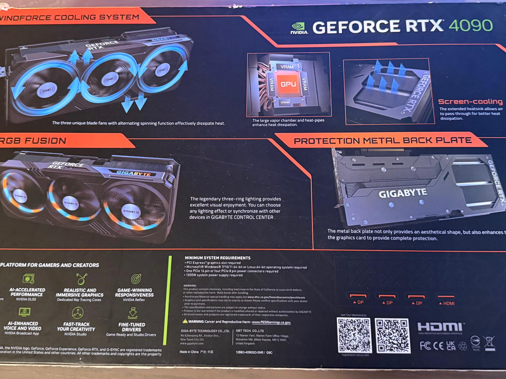 Gigabyte GAMING OC GeForce RTX 4090