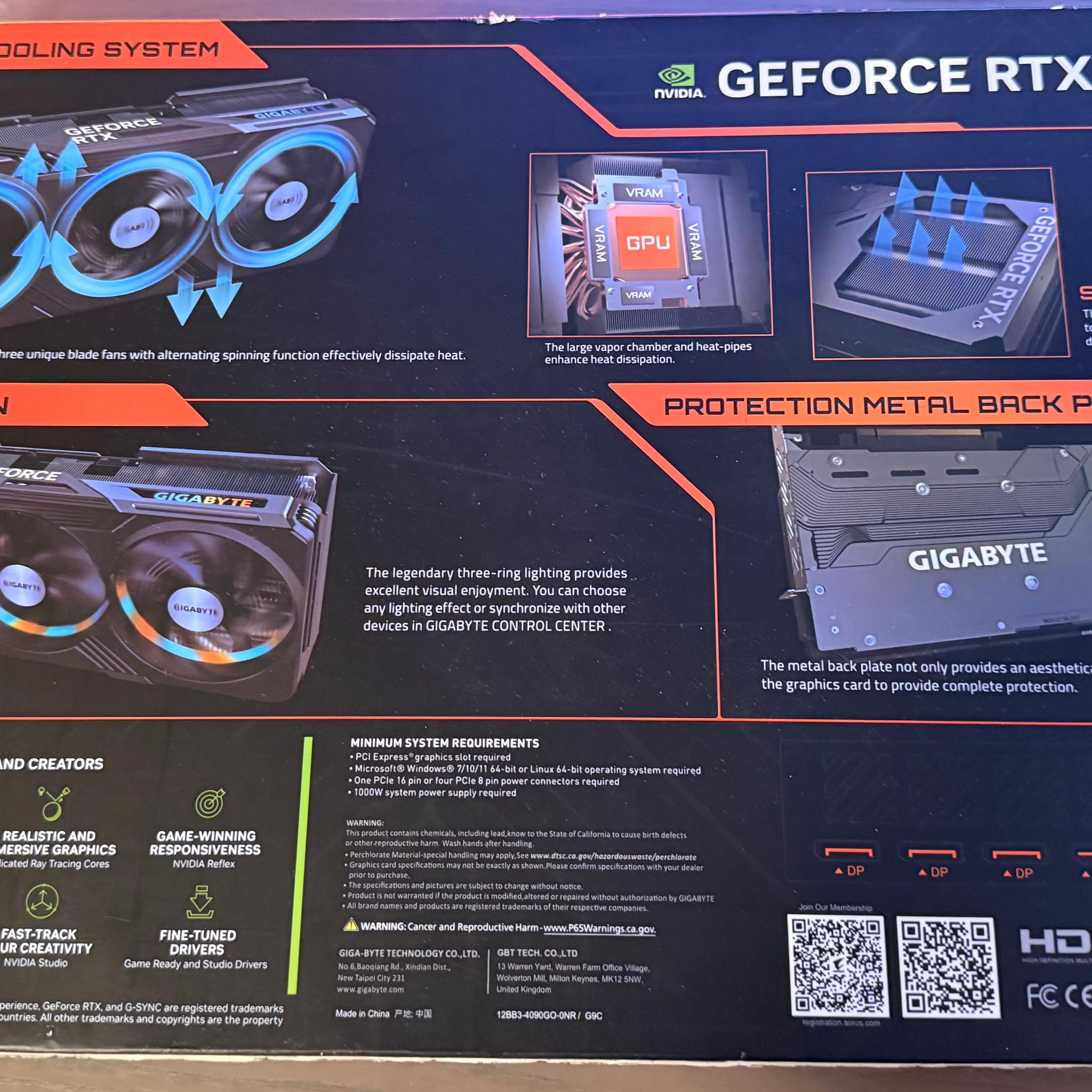Gigabyte GAMING OC GeForce RTX 4090