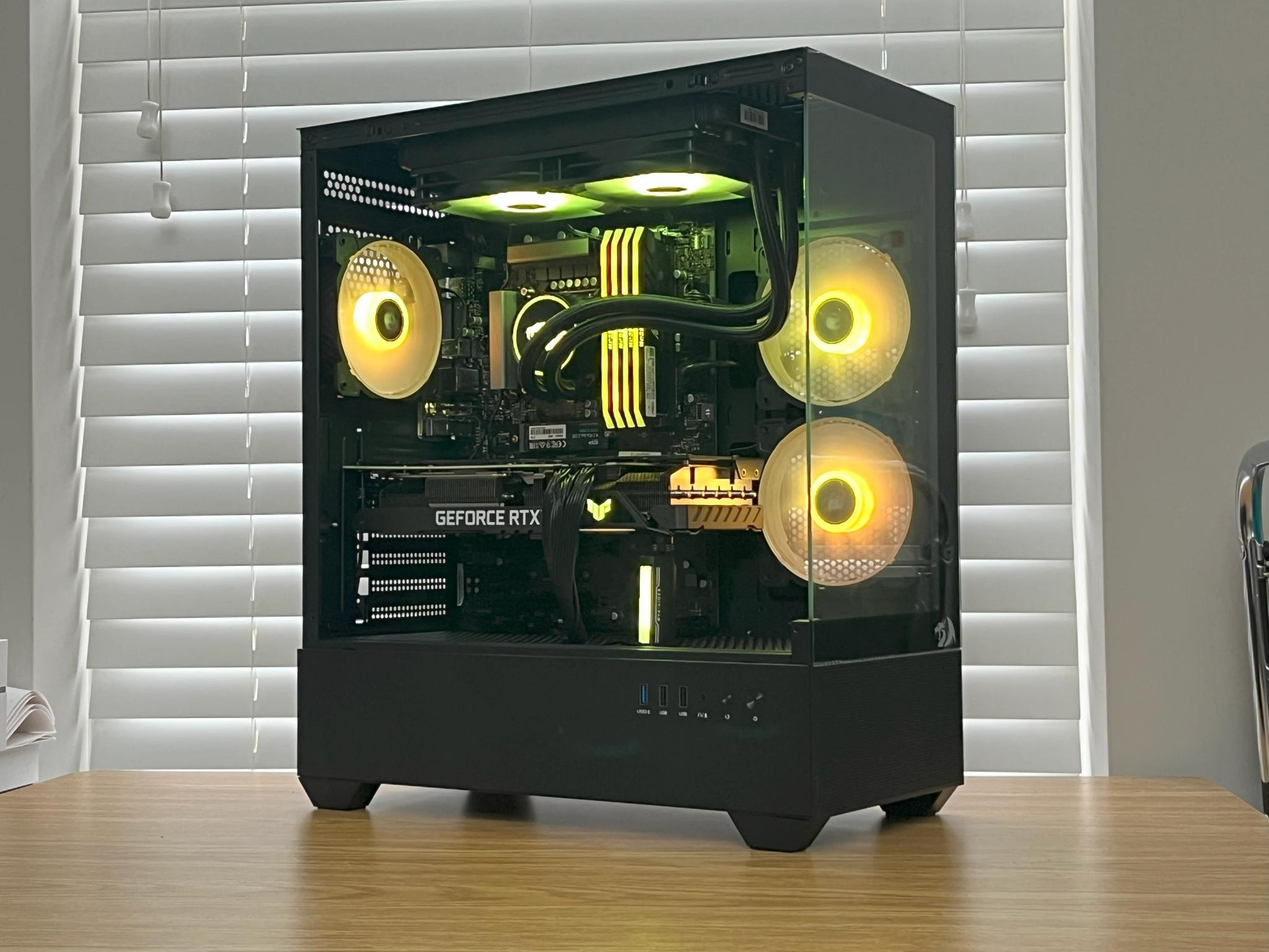 🖤❤️  i7-11700KF | RTX 3080 | 32GB DDR4 | 1TB SSD | Gaming PC ❤️🖤