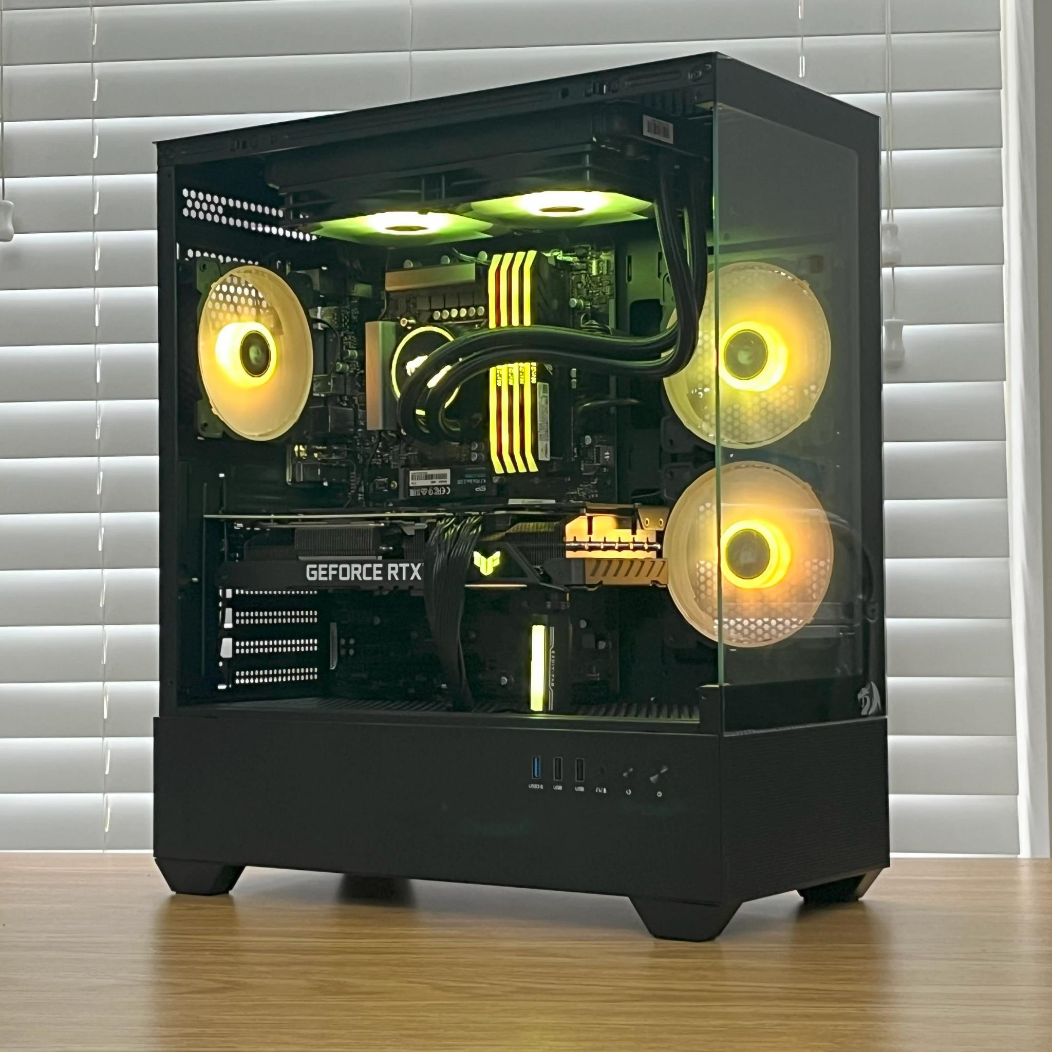 🖤❤️  i7-11700KF | RTX 3080 | 32GB DDR4 | 1TB SSD | Gaming PC ❤️🖤