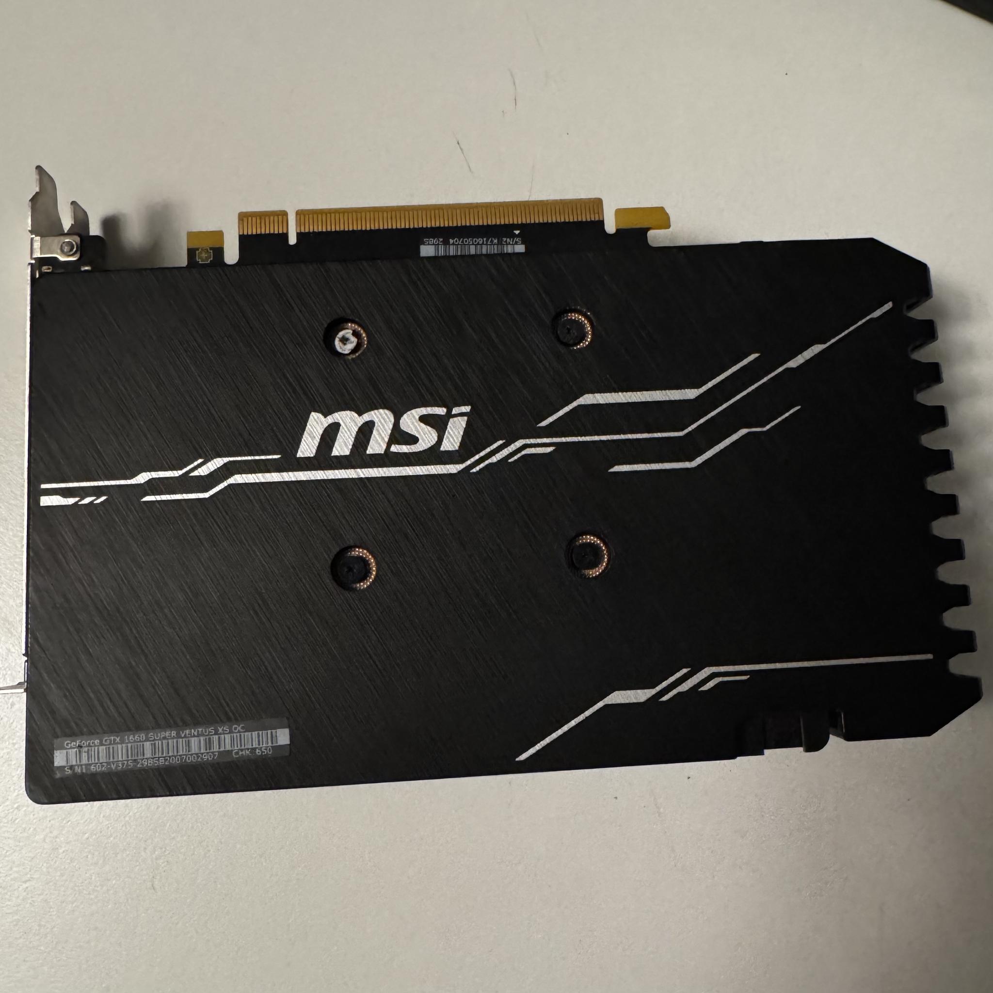 GeForce GTX 1660 SUPER™ VENTUS XS OC 6GB | FOR PARTS