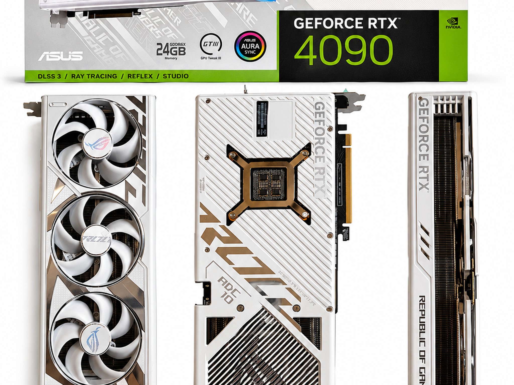 ASUS ROG Strix GeForce RTX 4090 White Edition 24GB GDDR6X
