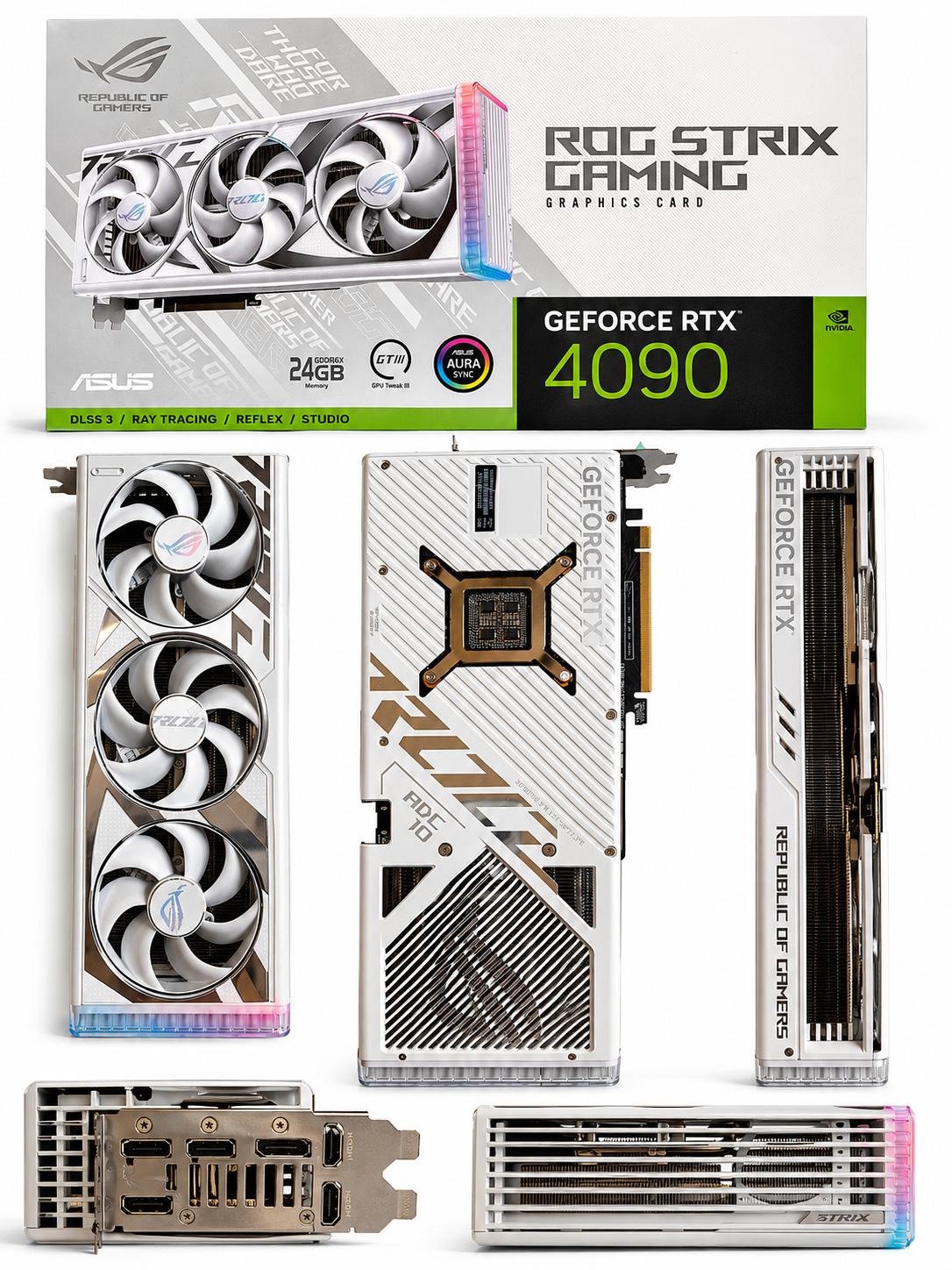 ASUS ROG Strix GeForce RTX 4090 White Edition 24GB GDDR6X