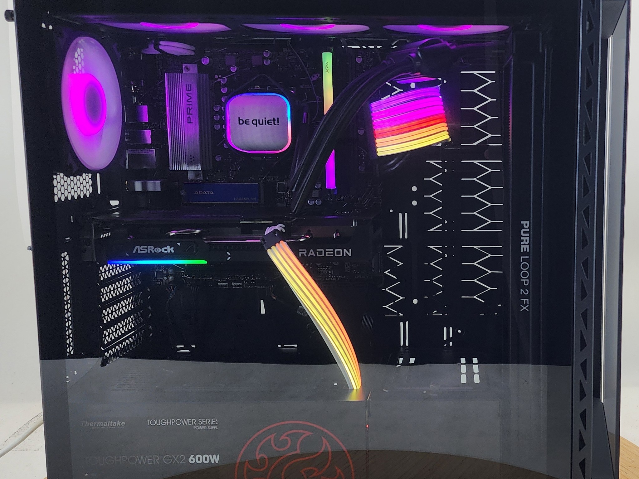 Gaming PC Ryzen 7 9800X3D 16GB RAM 1TB SSD RX 9060 XT 16GB Windows 11 Computer