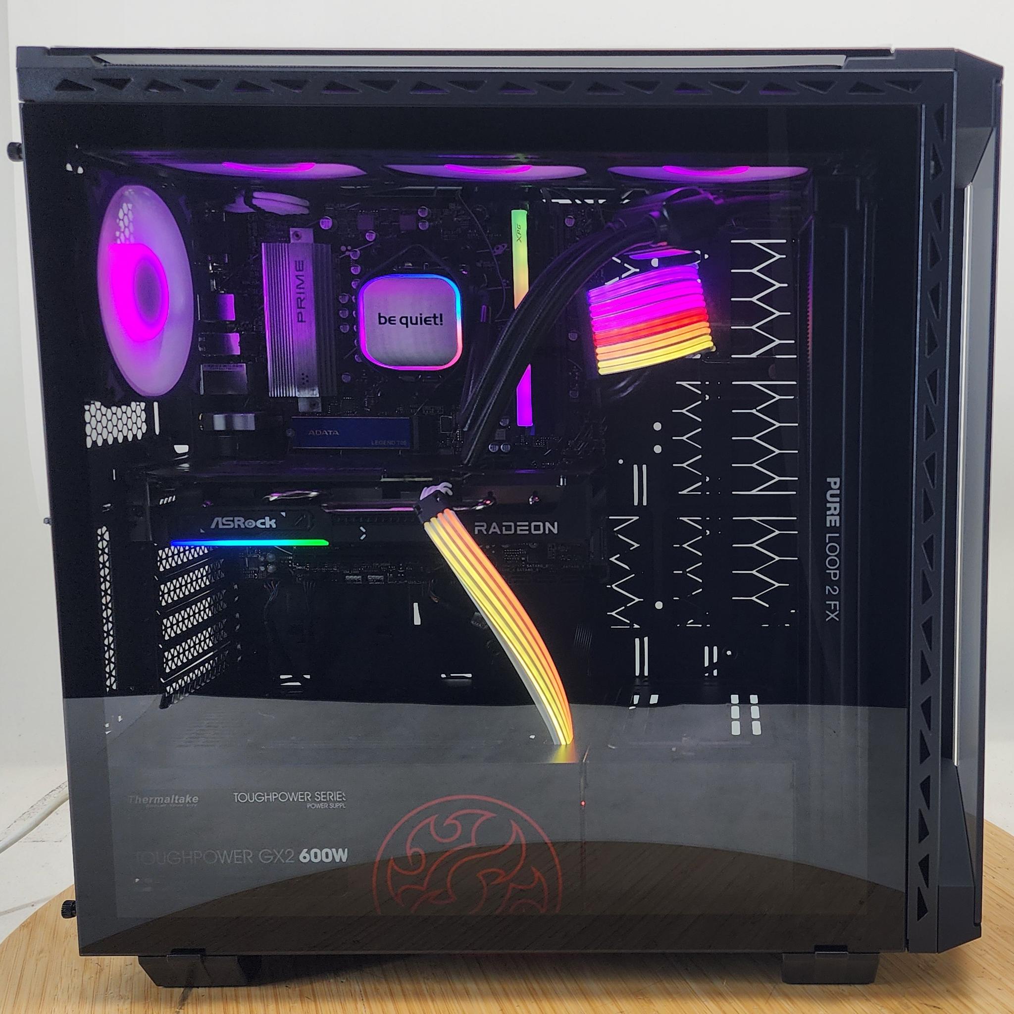 Gaming PC Ryzen 7 9800X3D 16GB RAM 1TB SSD RX 9060 XT 16GB Windows 11 Computer