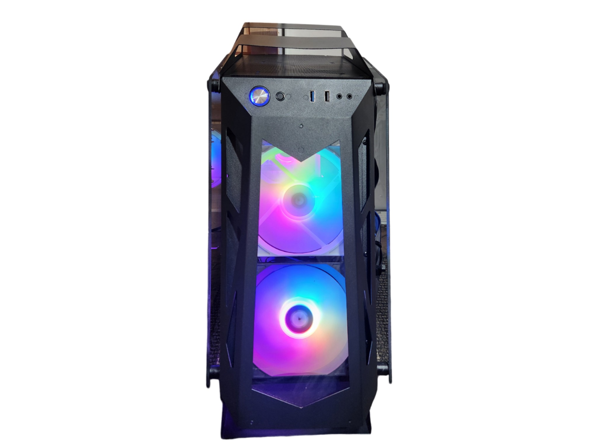 🚁Chopper🥷: GTX 1080 + Ryzen 7 + 1TB SSD + 16GB RGB RAM + 4 RGB Fans (Angled RGB Gaming PC)