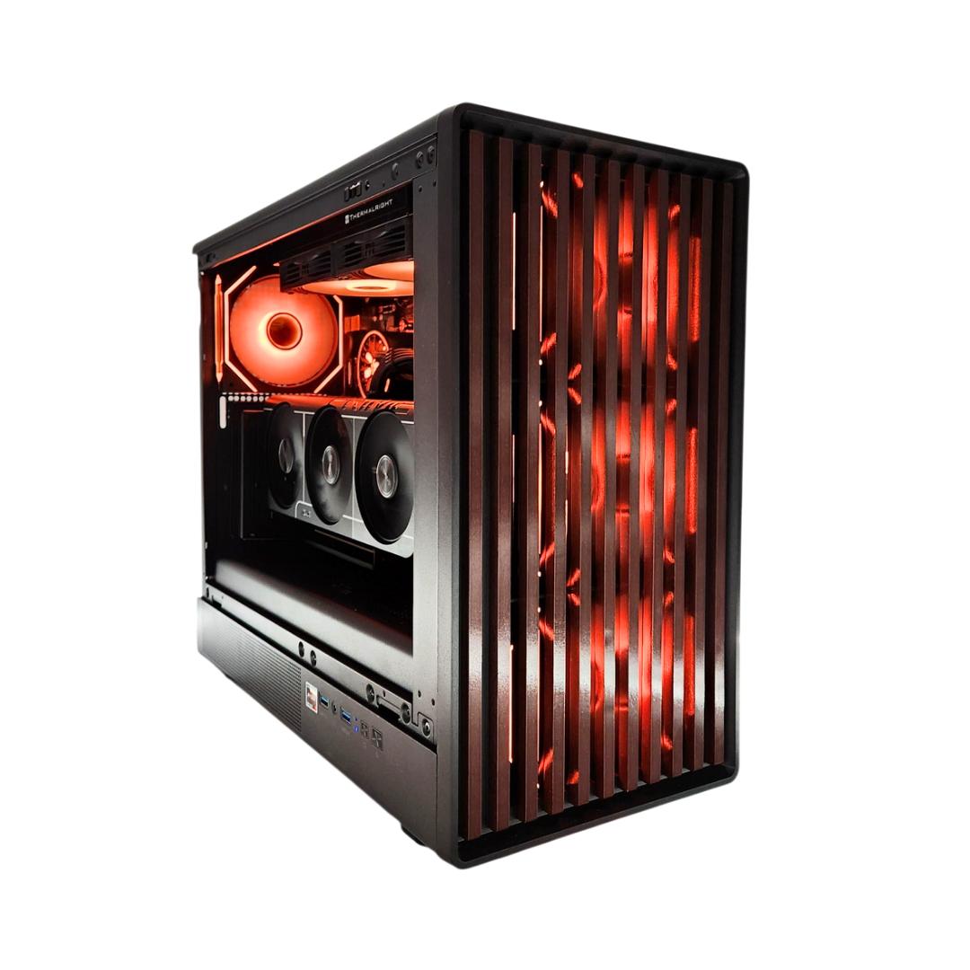 🚨BLACK FRIDAY🚨: RTX 5060 TI | Ryzen 5800XT | 32GB RAM | 1TB SSD | 6 Fans | RGB Wood Gaming PC