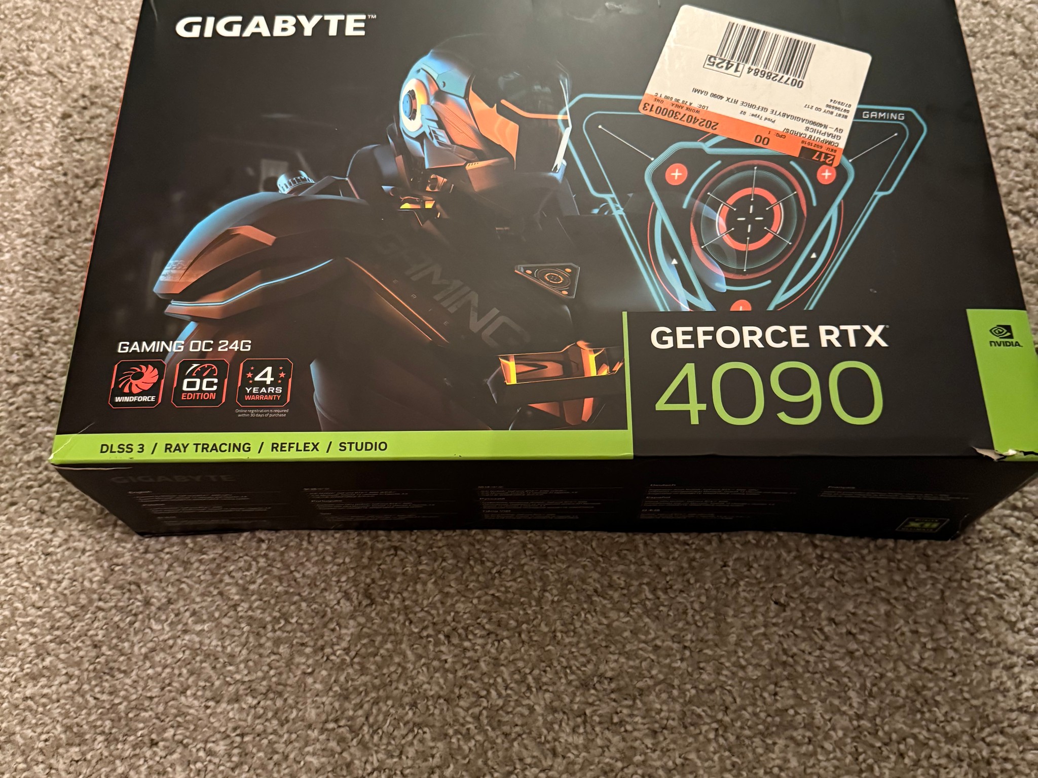 GIGABYTE WINDFORCE GeForce RTX 4090