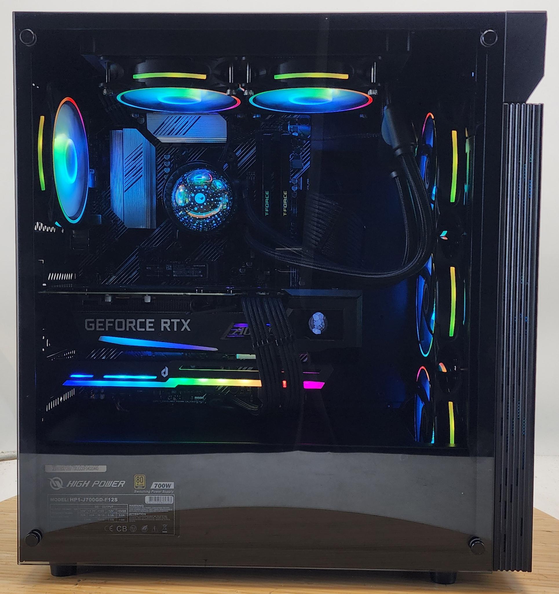 Gaming PC Ryzen 9 5950X 32GB RAM 2TB SSD RTX 3070 8GB Windows 11 Computer