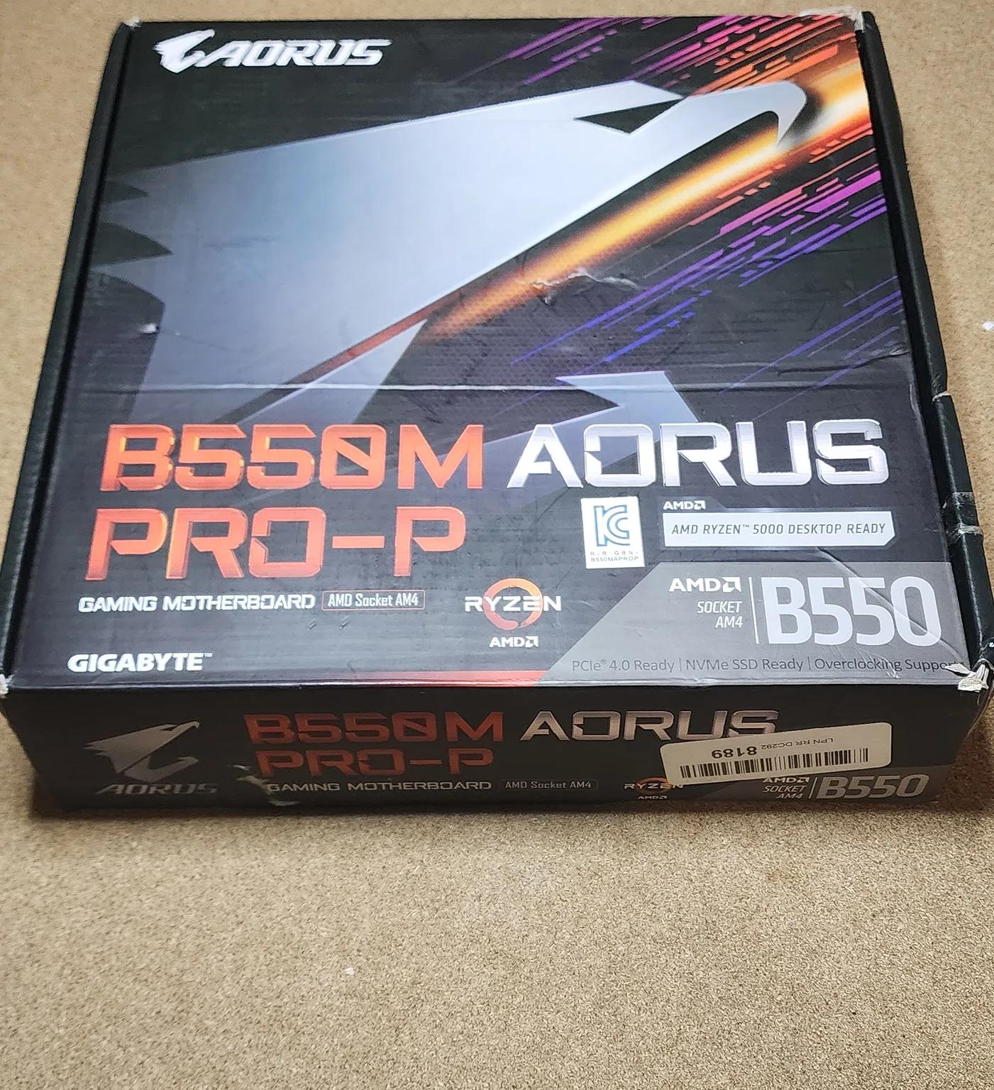 B550 Aorus Pro-P