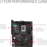 ASUS ROG Strix Z790-F Gaming WiFi 6E LGA 1700(Intel 14th&13th &12th Gen) ATX gaming motherboard