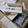 EZDIY-FAB PCIe 4.0 GPU Mount Bracket w ARGB LED Module White Nvidia AMD RTX RX XT Adjustable angle