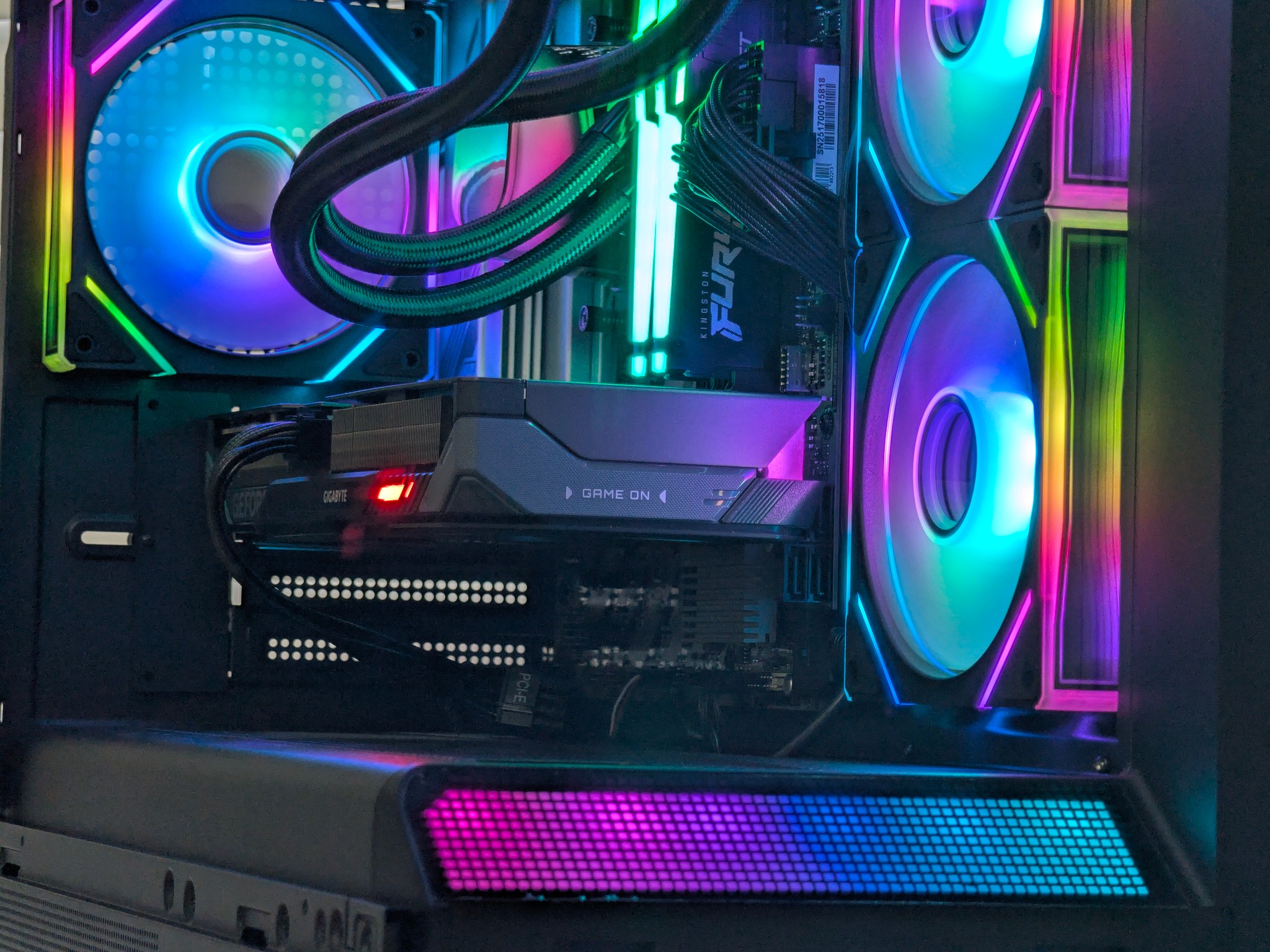 🌈🖤Ryzen 5 7600x | RTX 5060Ti 16GB | 32GB DDR5 | 2TB SSD | Gaming PC🖤🌈