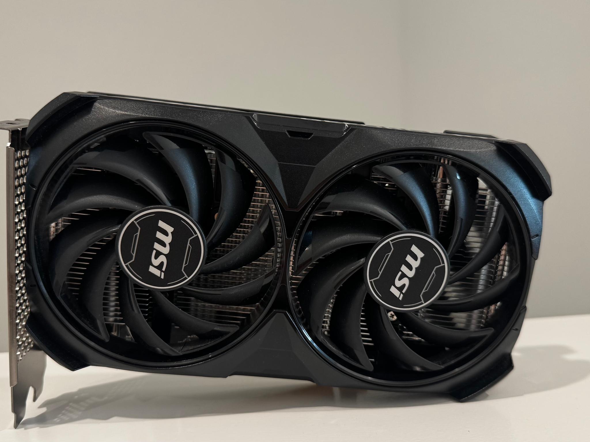 MSI GeForce RTX 4060 VENTUS 2X BLACK 8G OC