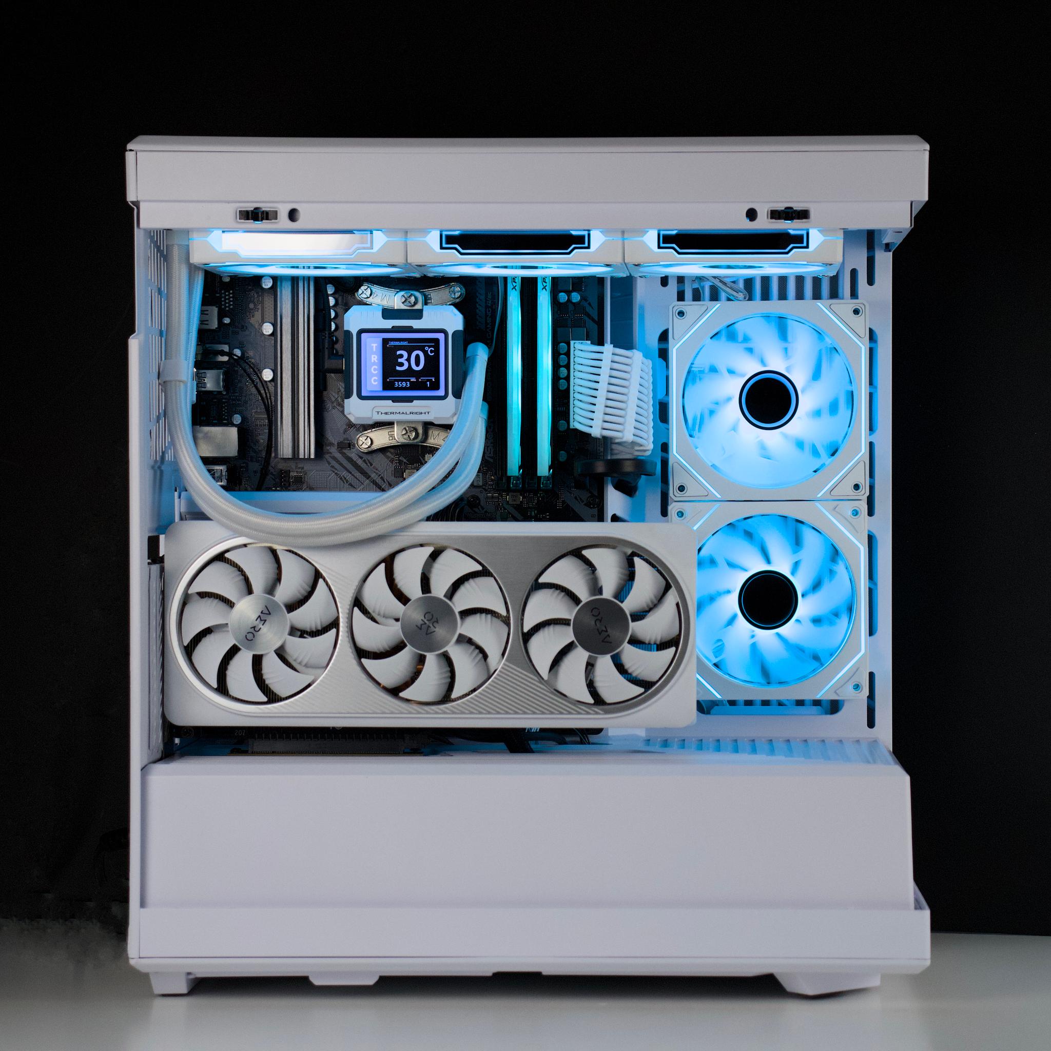 ❄️🧊💎Snowfall - Whiteout 1440P Gaming PC | RTX 4070, Ryzen 7 5800X, 32GB RAM, 1TB NVMe SSD - 💎🧊❄️