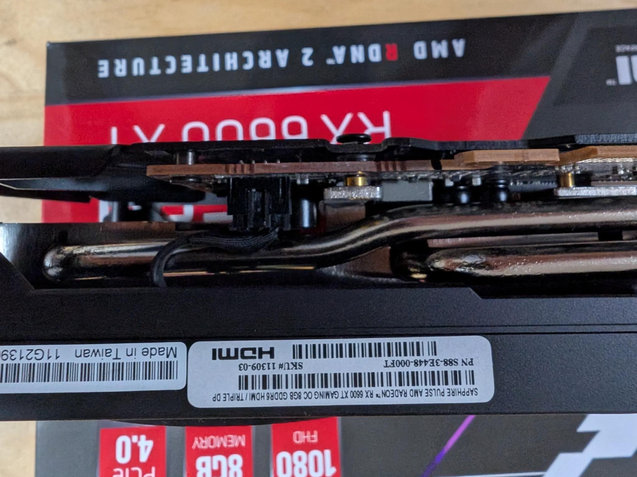 Sapphire Pulse AMD RX 6600 XT 8GB