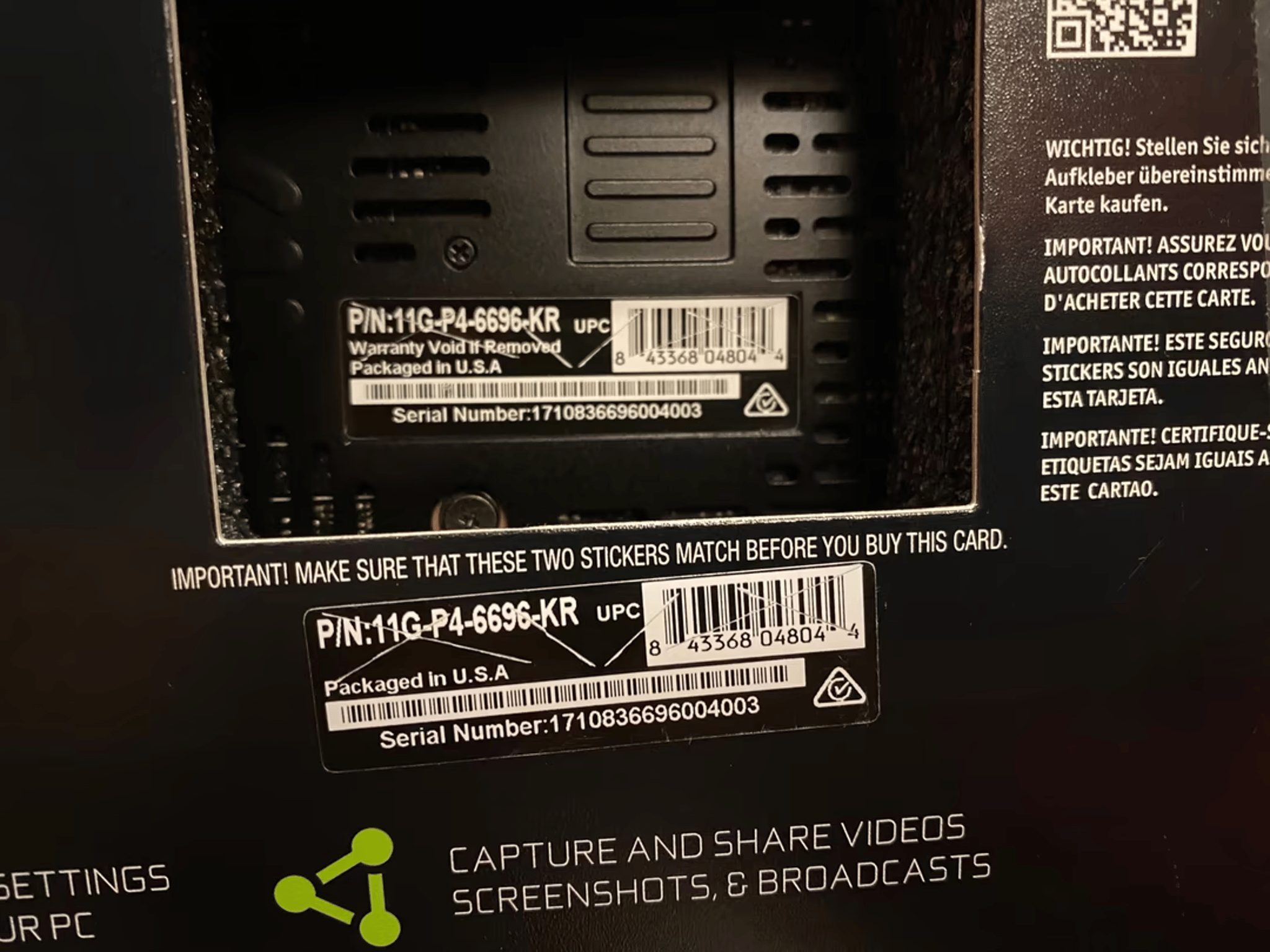 EVGA 1080 Ti FTW3 11GB GDDR5X 
