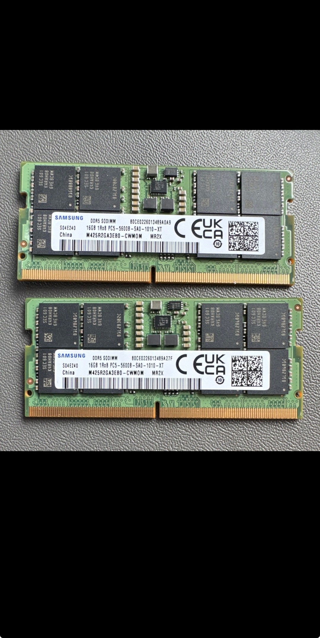 Samsung 32GB (2x16GB) DDR5 5600MHz SODIMM Laptop RAM | Jawa