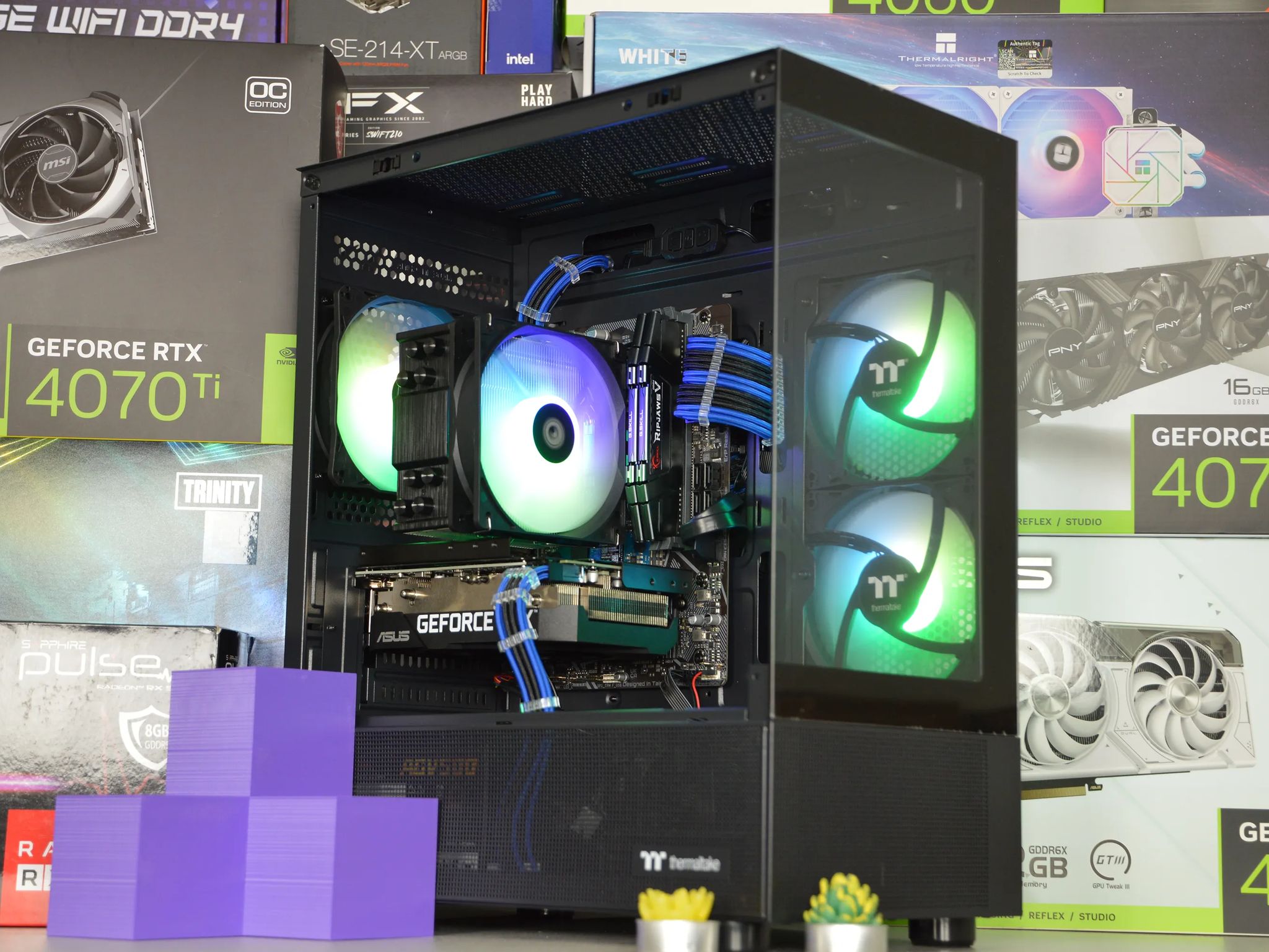 🫐🫐| RTX 3060 12GB | INTEL i5-10400F | 16GB DDR4 RAM | 1TB NVME SSD | Blueberry |