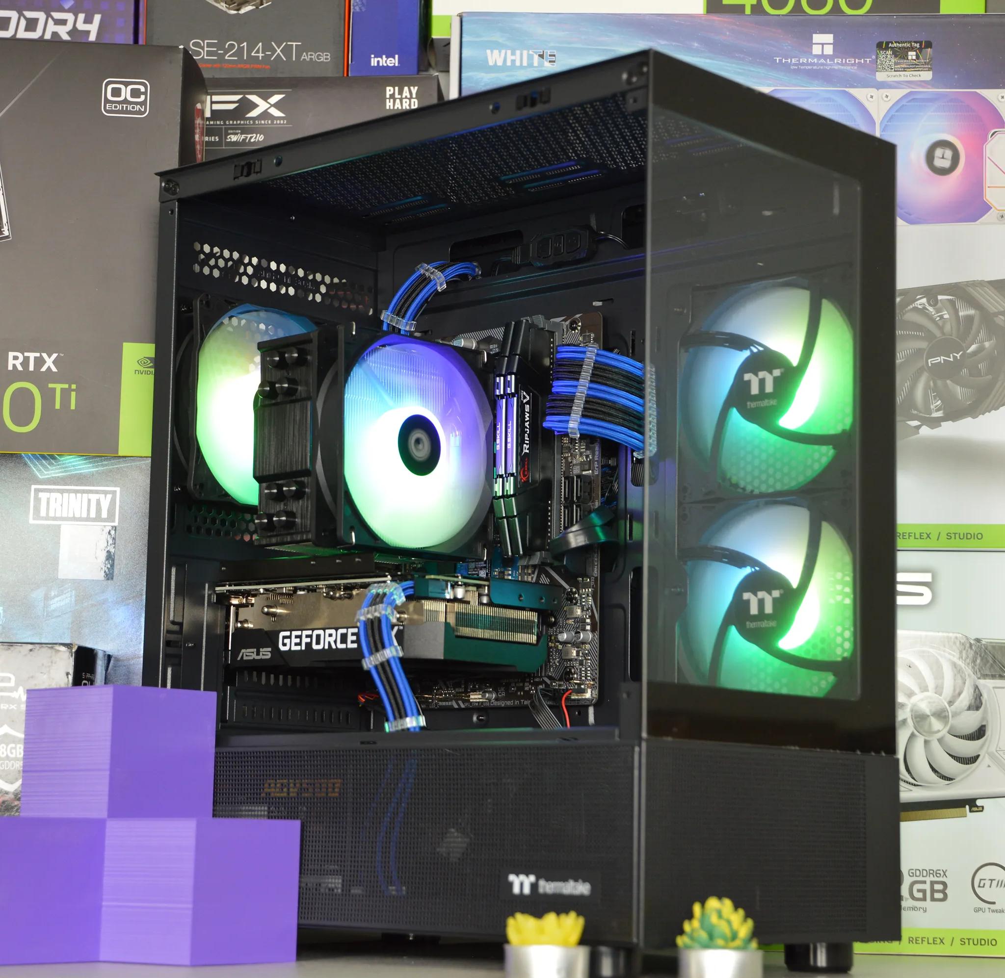 🫐🫐| RTX 3060 12GB | INTEL i5-10400F | 16GB DDR4 RAM | 1TB NVME SSD | Blueberry |