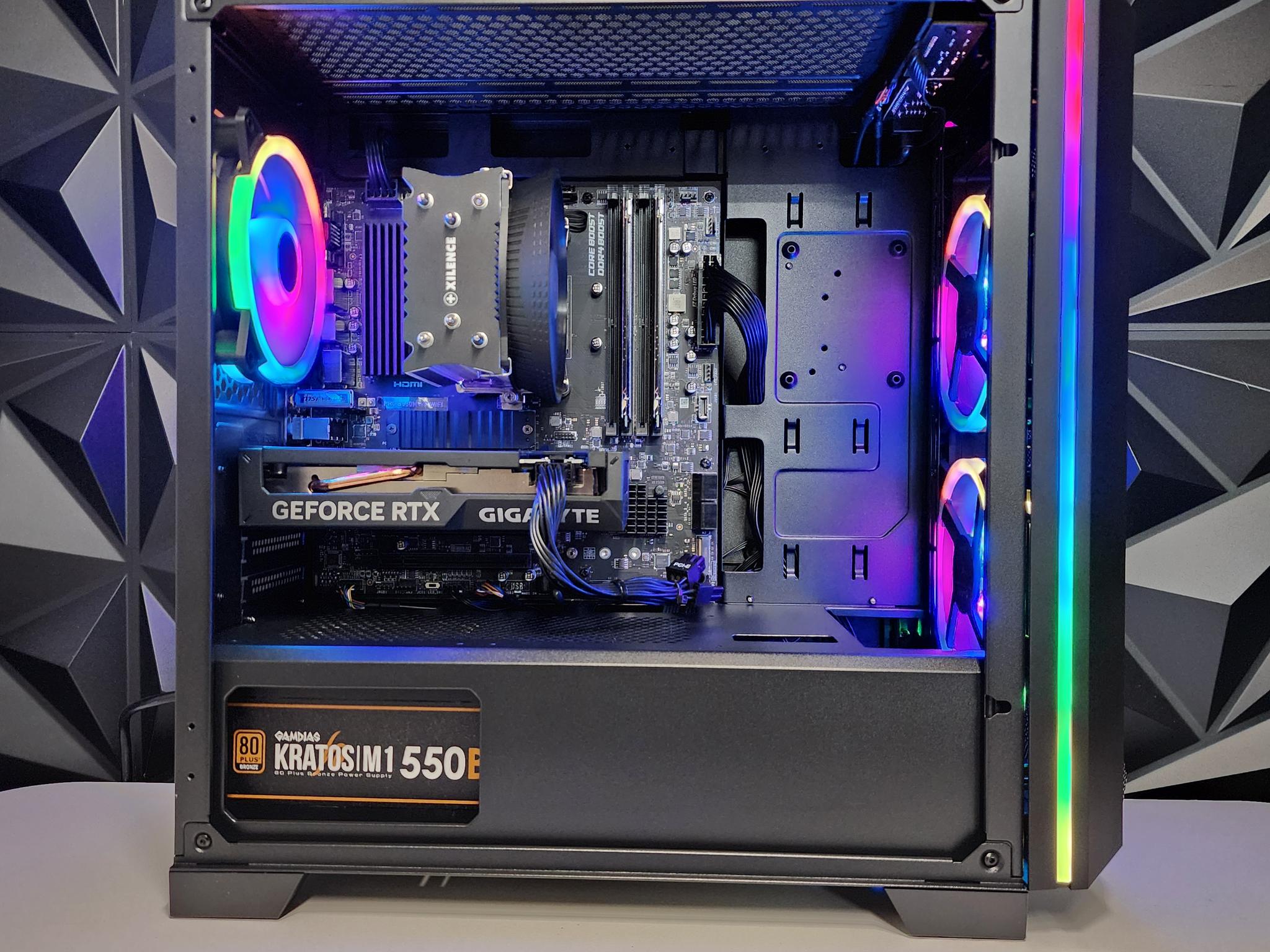 MATX GAMING PC - RTX 4060, R5 3600, 16GB DDR4, 512GB NVME