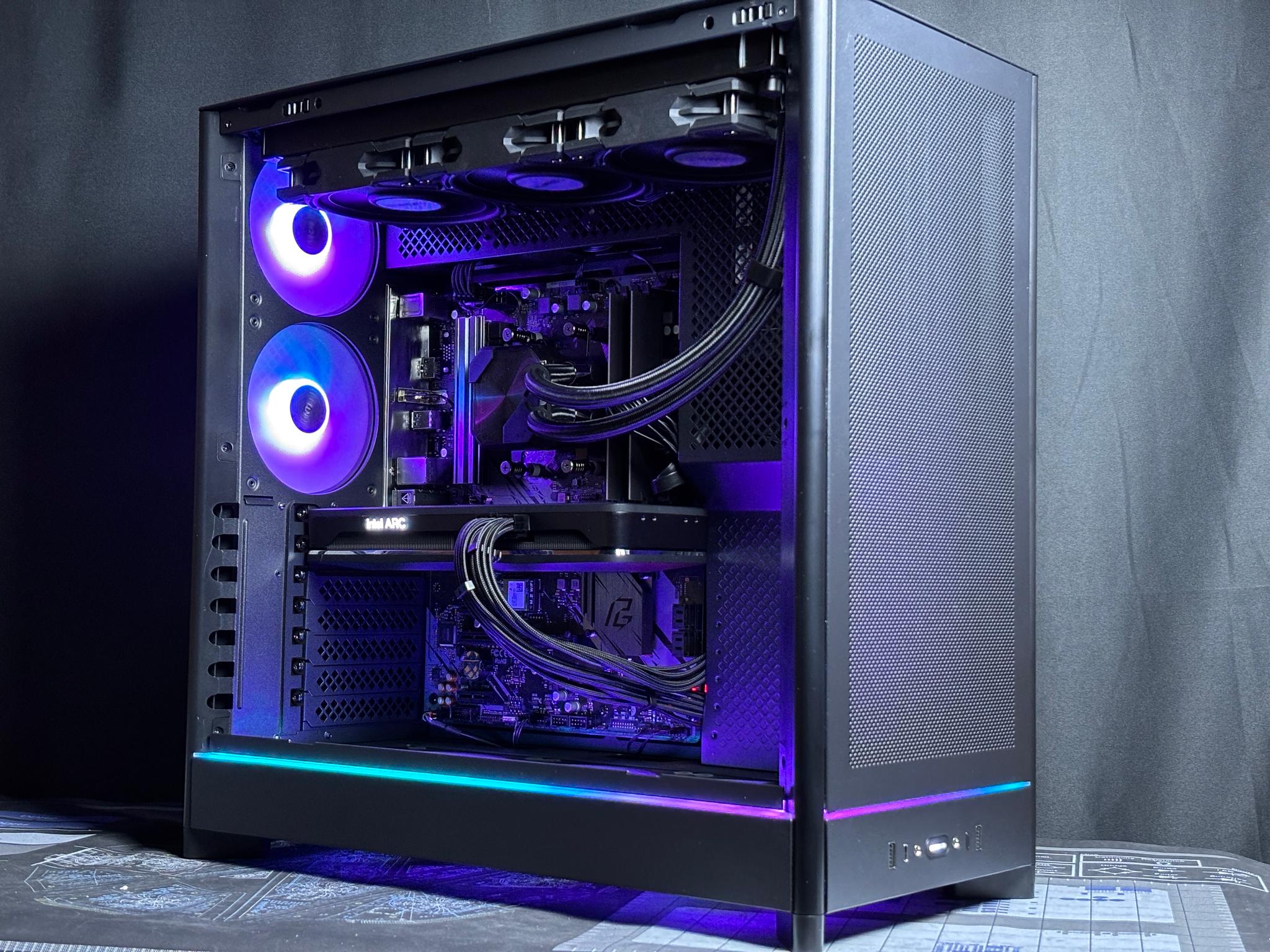 🖤GAMING PC🖤 Ryzen 5 5500 | Arc A750 | 16gb DDR4 | 500 GB M.2 SSD🔥
