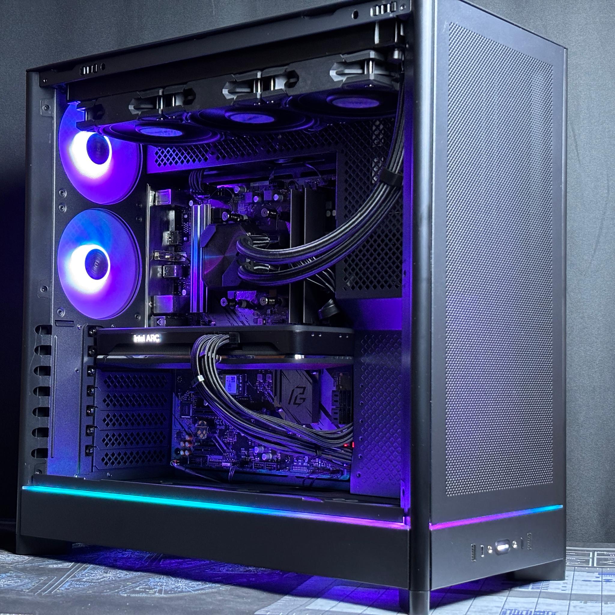 🖤GAMING PC🖤 Ryzen 5 5500 | Arc A750 | 16gb DDR4 | 500 GB M.2 SSD🔥