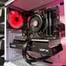 🐼🤍 GLASS PANDA 🤍🐼 Ryzen 5 5500| RX 9060XT| 16 GB DDR4| 750GB NVMe| 650W PSU