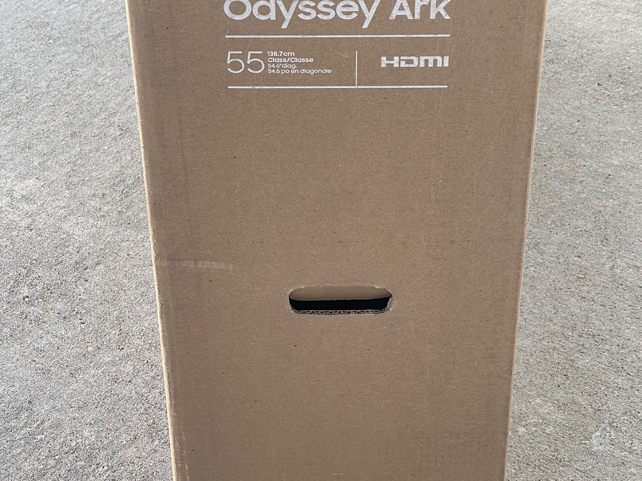 Samsung 55” Odyssey Ark 4K UHD 165Hz 1ms Quantum Mini-LED Curved Gaming Screen