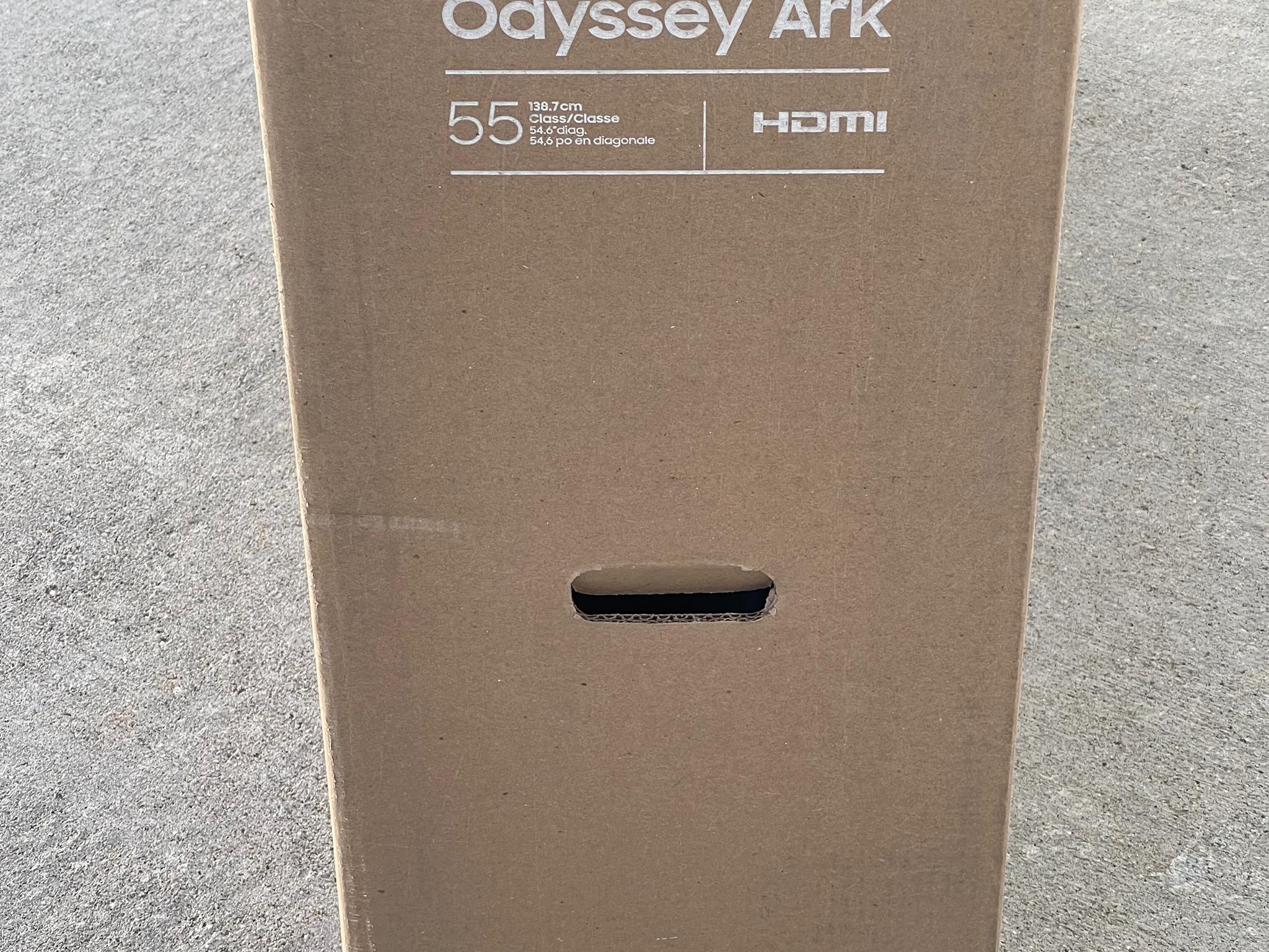 Samsung 55” Odyssey Ark 4K UHD 165Hz 1ms Quantum Mini-LED Curved Gaming Screen