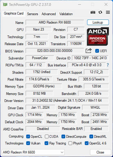 [Eros] || Ryzen 5 5500 + RX 6600 8G w/ 16GB of DDR4 RAM & 1TB M.2 NVMe SSD