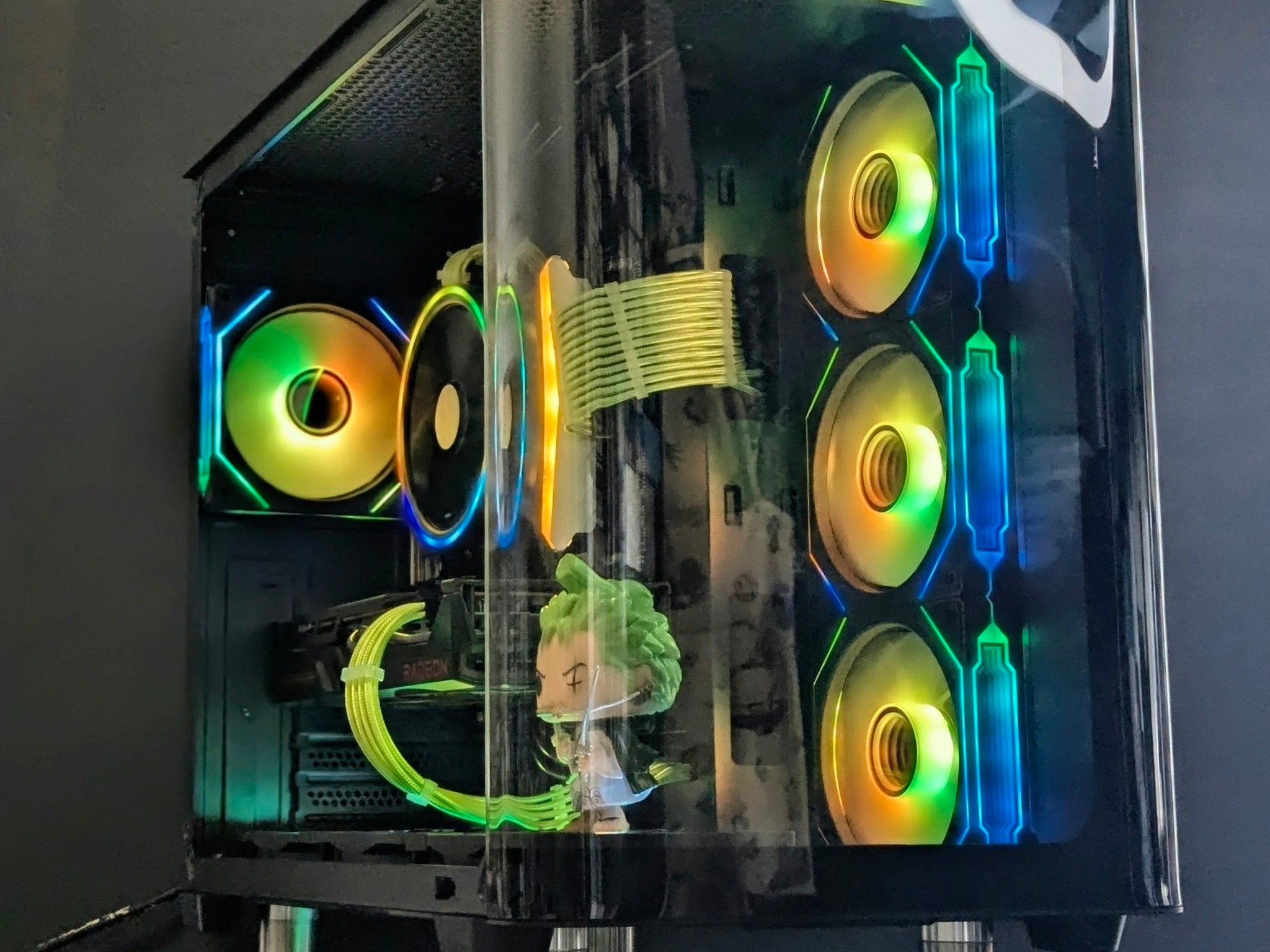 Roronoa Zoro "Headless" Gaming PC🖤RX 6700 10GB🖤Ryzen 5🖤16GB RAM🖤1TB SSD🖤 Wi-Fi 🖤 Windows 11
