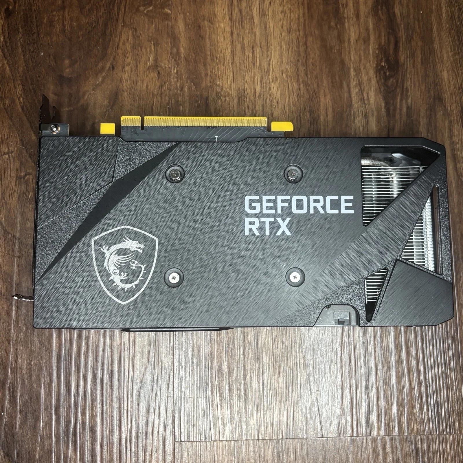 MSI GeForce RTX 3060 Ventus 2X OC 12GB GDDR6 Graphics Card